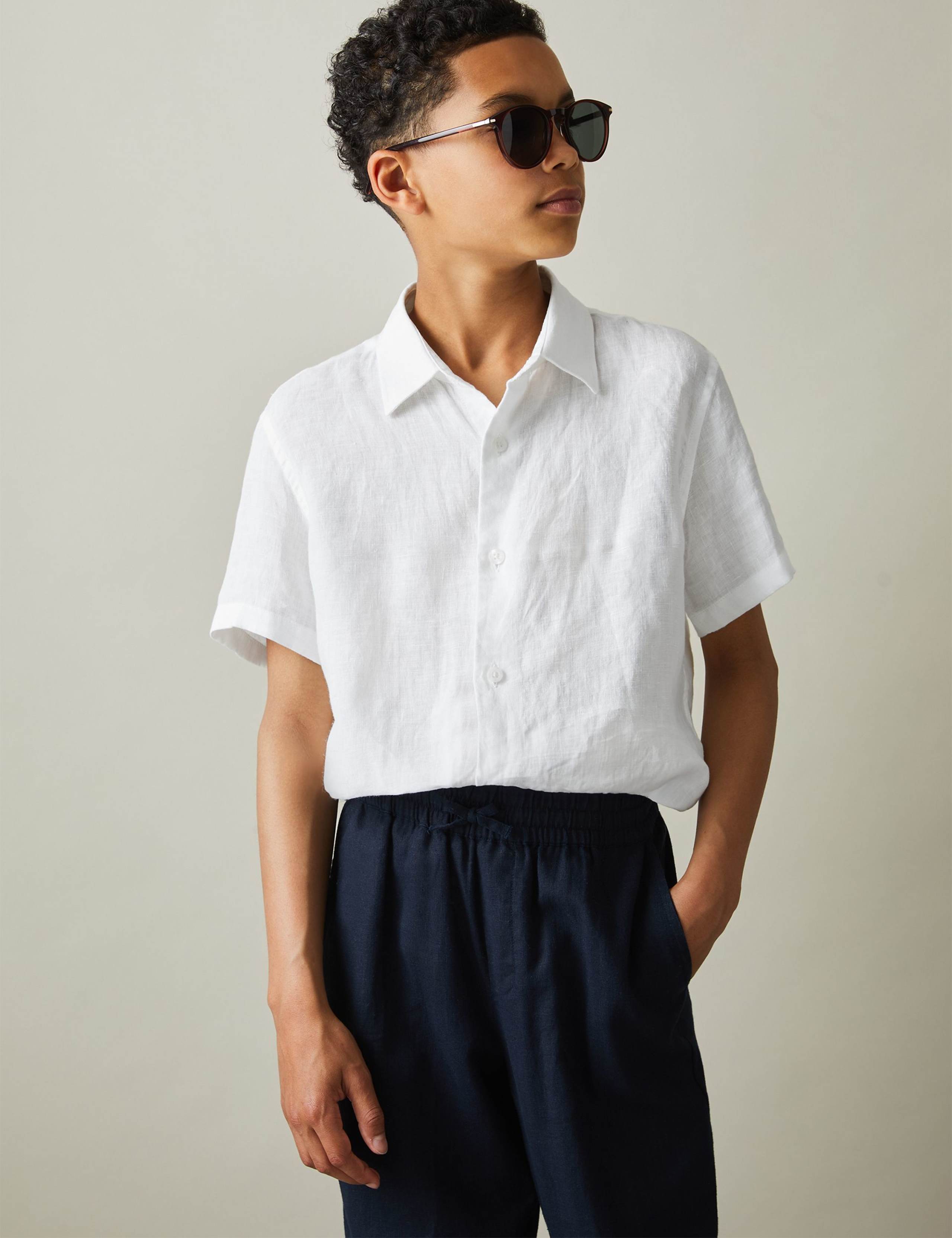Pure Linen Shirt (3-14 Yrs) 3 of 4