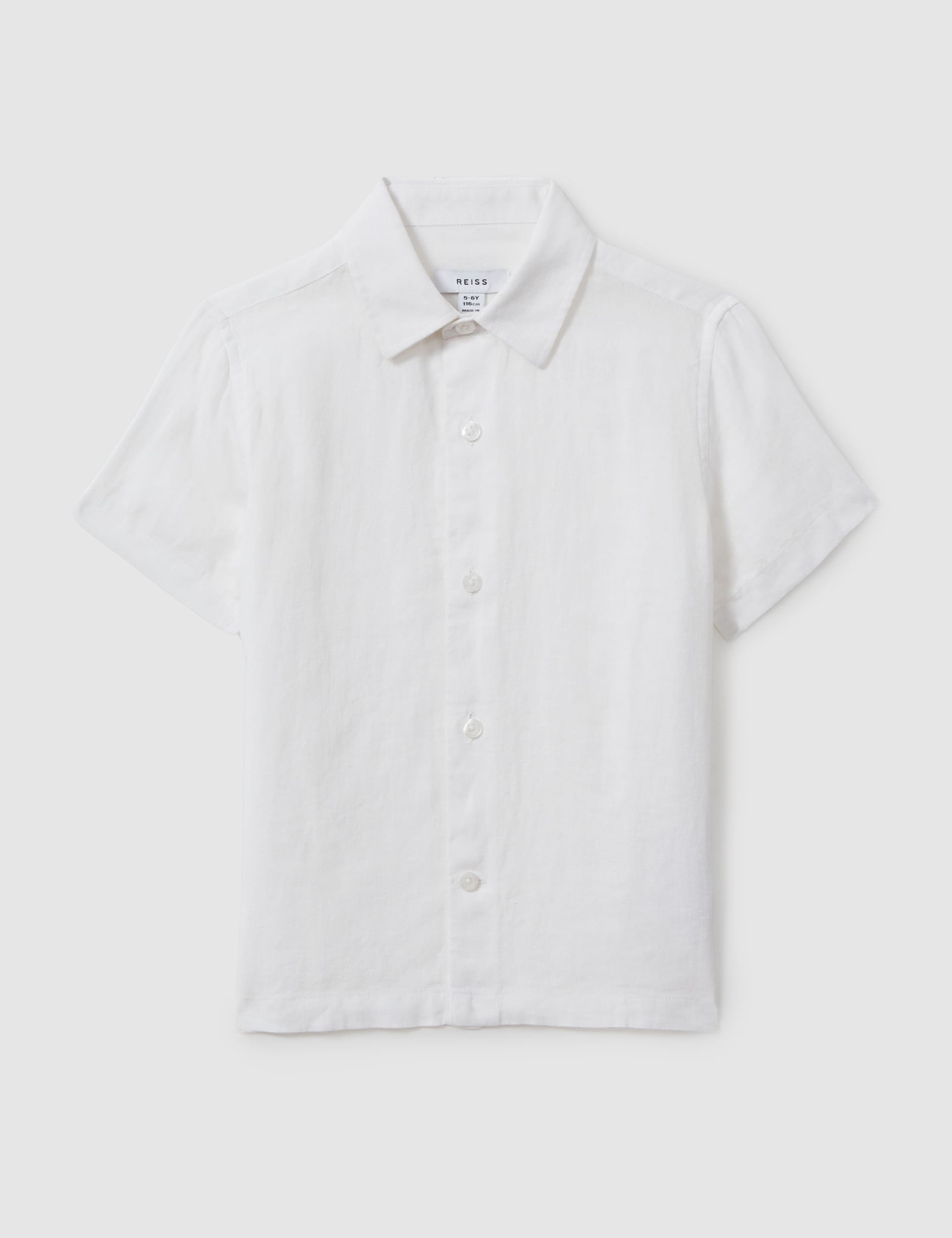 Pure Linen Shirt (3-14 Yrs) 2 of 4