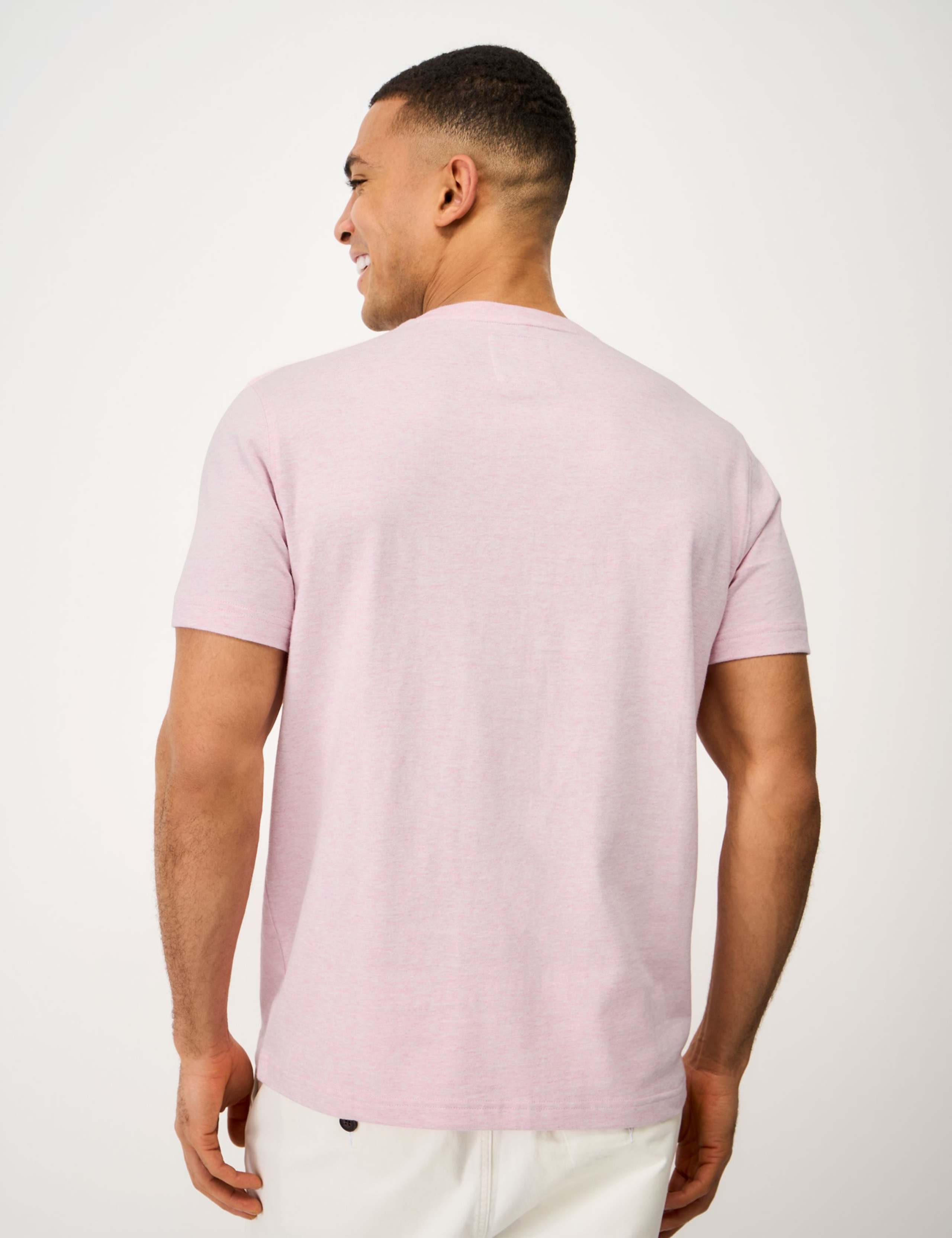 Pure Cotton Jersey Crew Neck T-Shirt 5 of 5