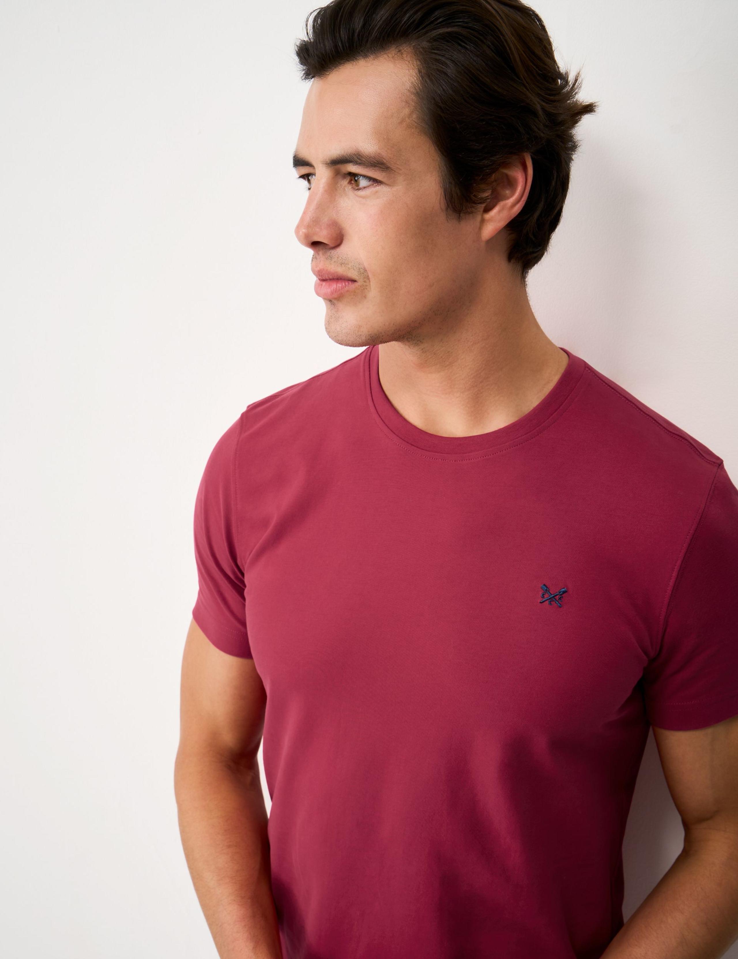 Pure Cotton Jersey Crew Neck T-Shirt 5 of 5