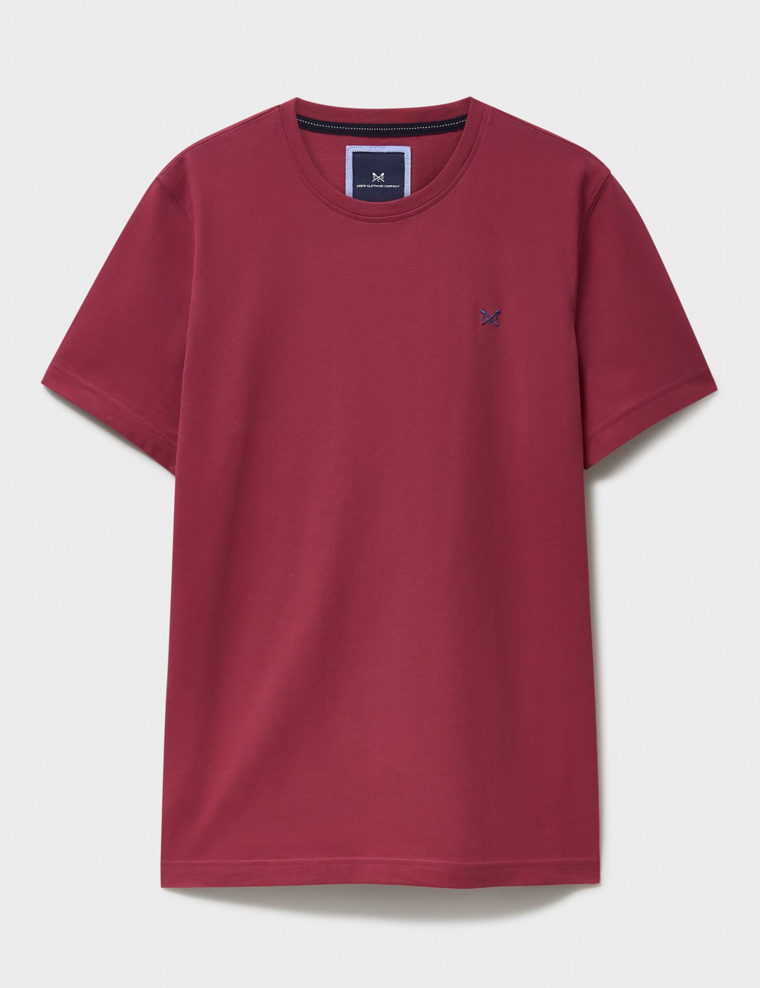 Pure Cotton Jersey Crew Neck T-Shirt 2 of 5