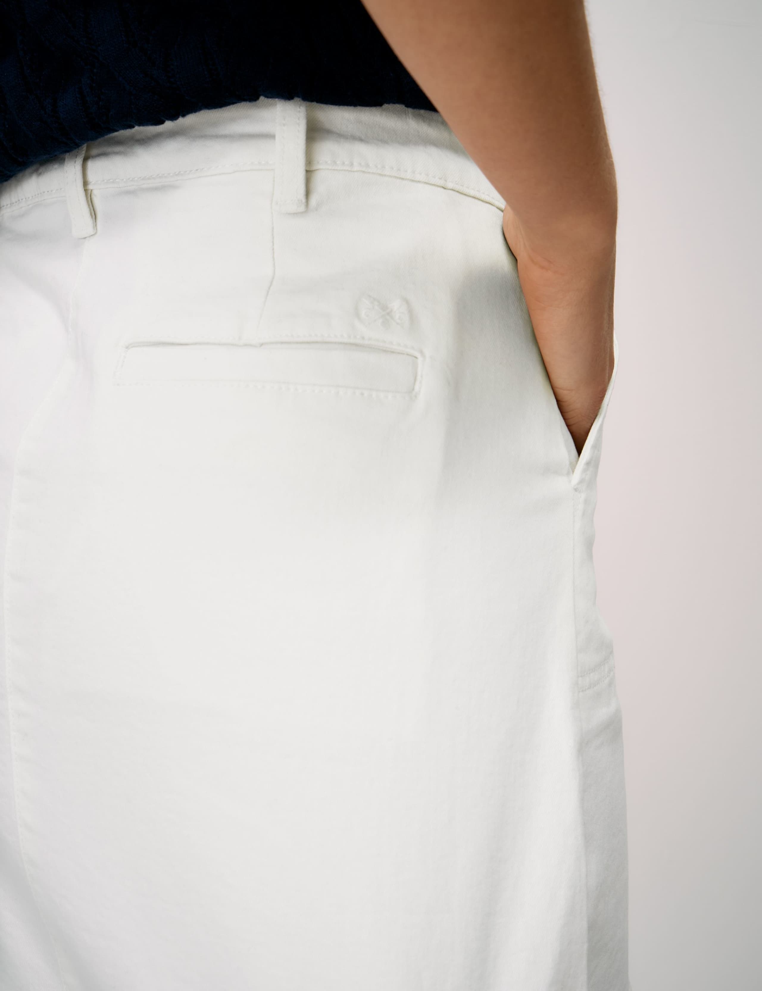 Denim Knee Length A-Line Skirt 5 of 5