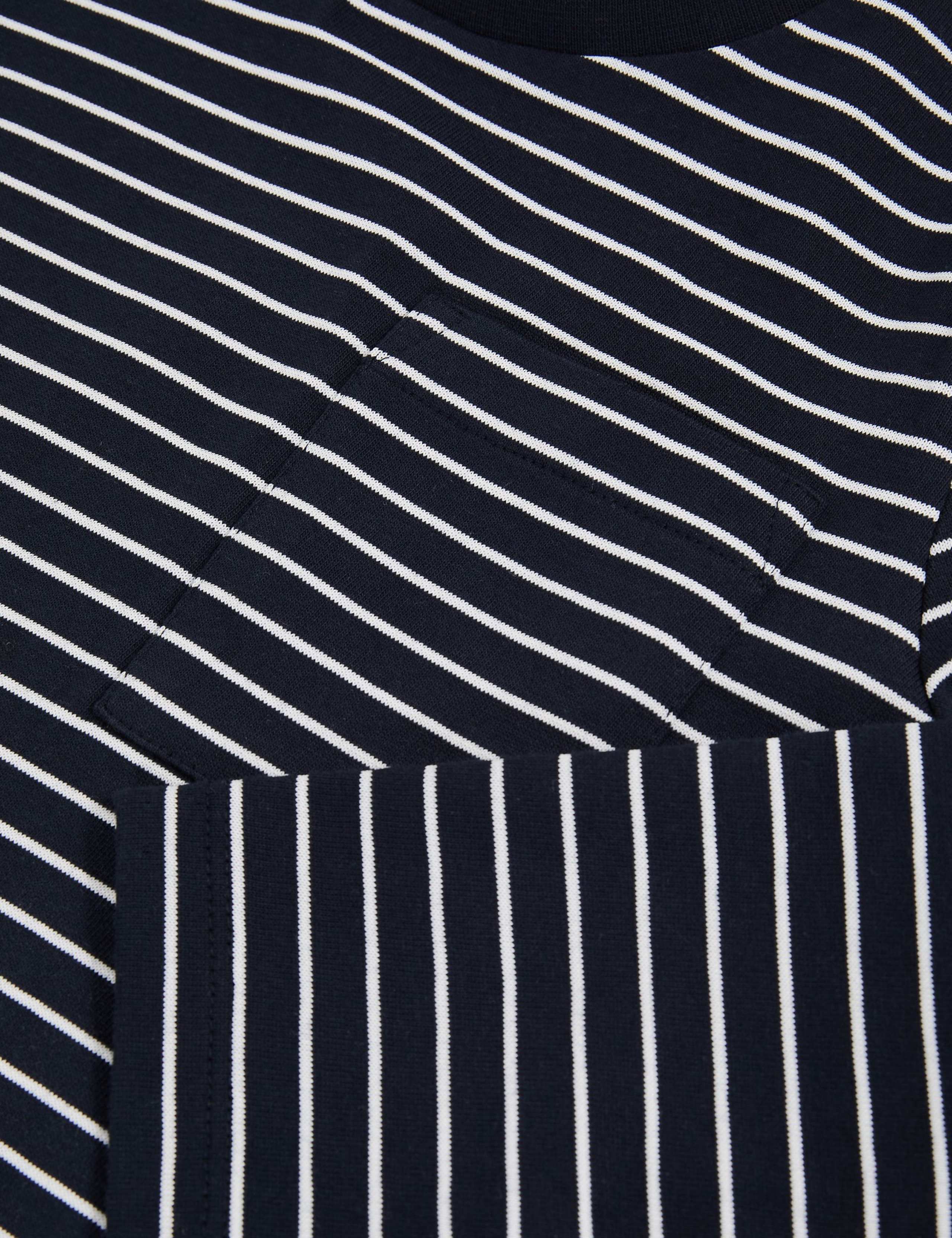 Cotton Rich Striped T-Shirt (3-14 Yrs) 3 of 4
