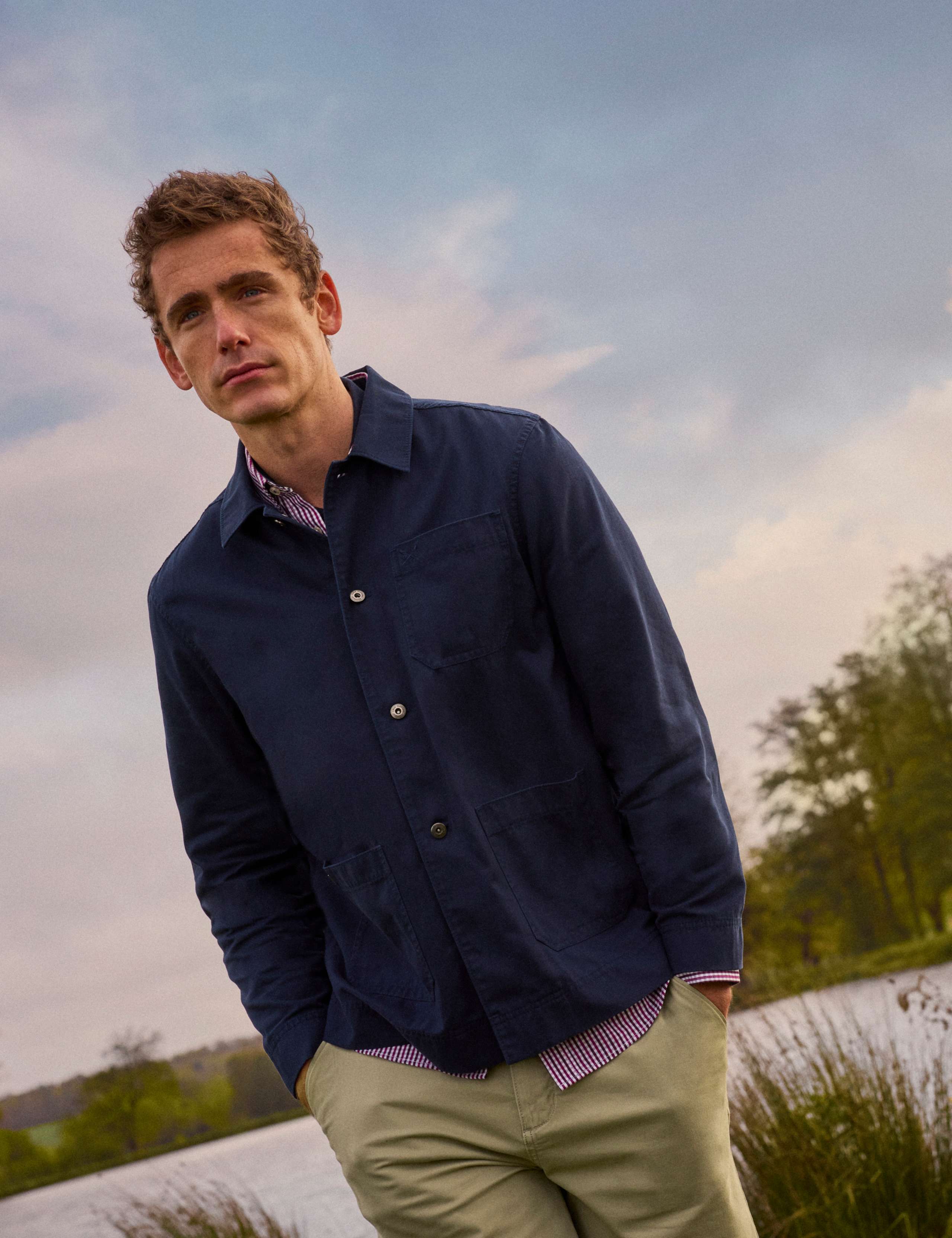 Pure Cotton Twill Shacket 7 of 7