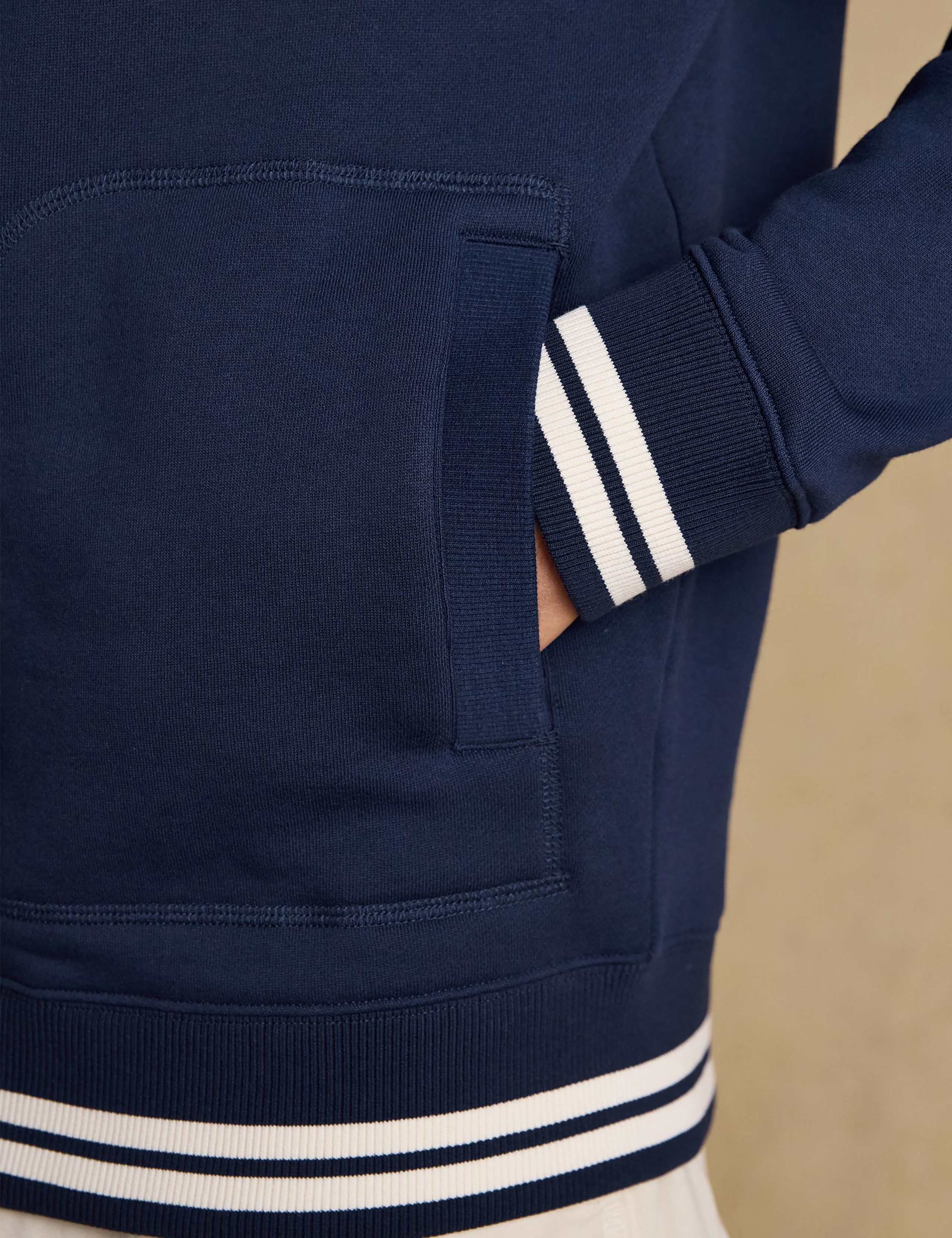 Cotton-Rich Zip Through Sweatshirt 8 of 8