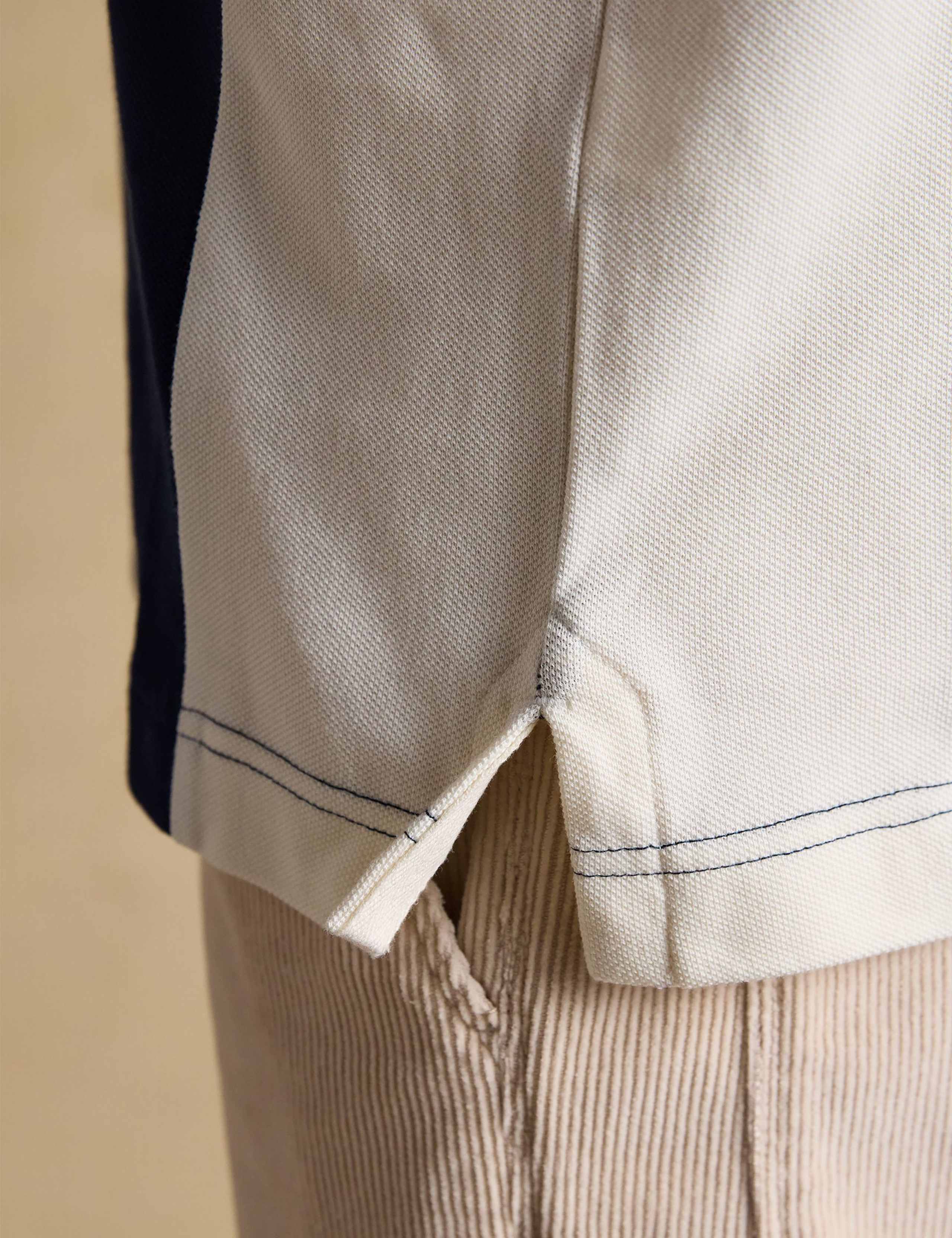 Pure Cotton Pique Embroidered Polo Shirt 11 of 11