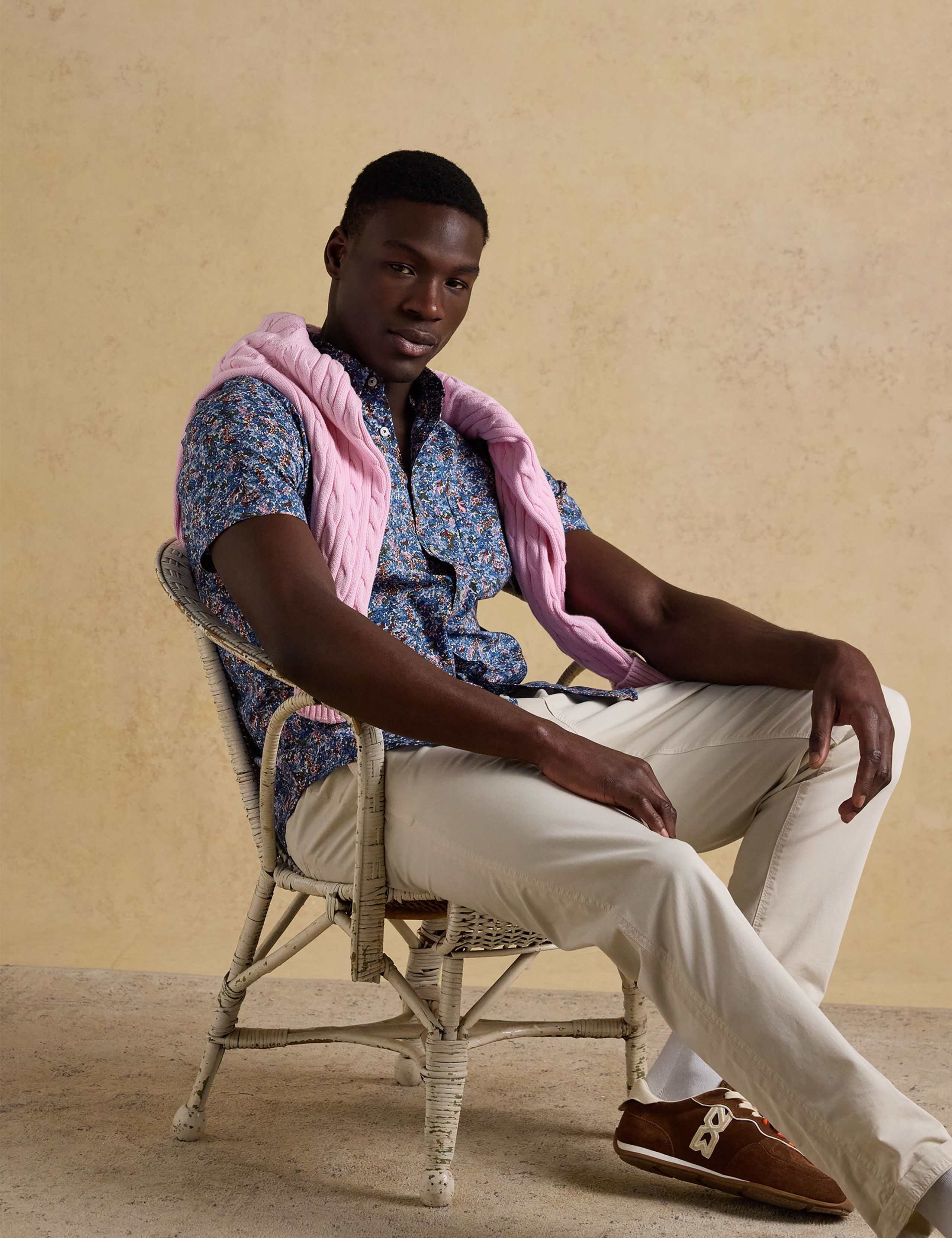 Regular Fit Floral Short Sleeve Shirt 4 of 7