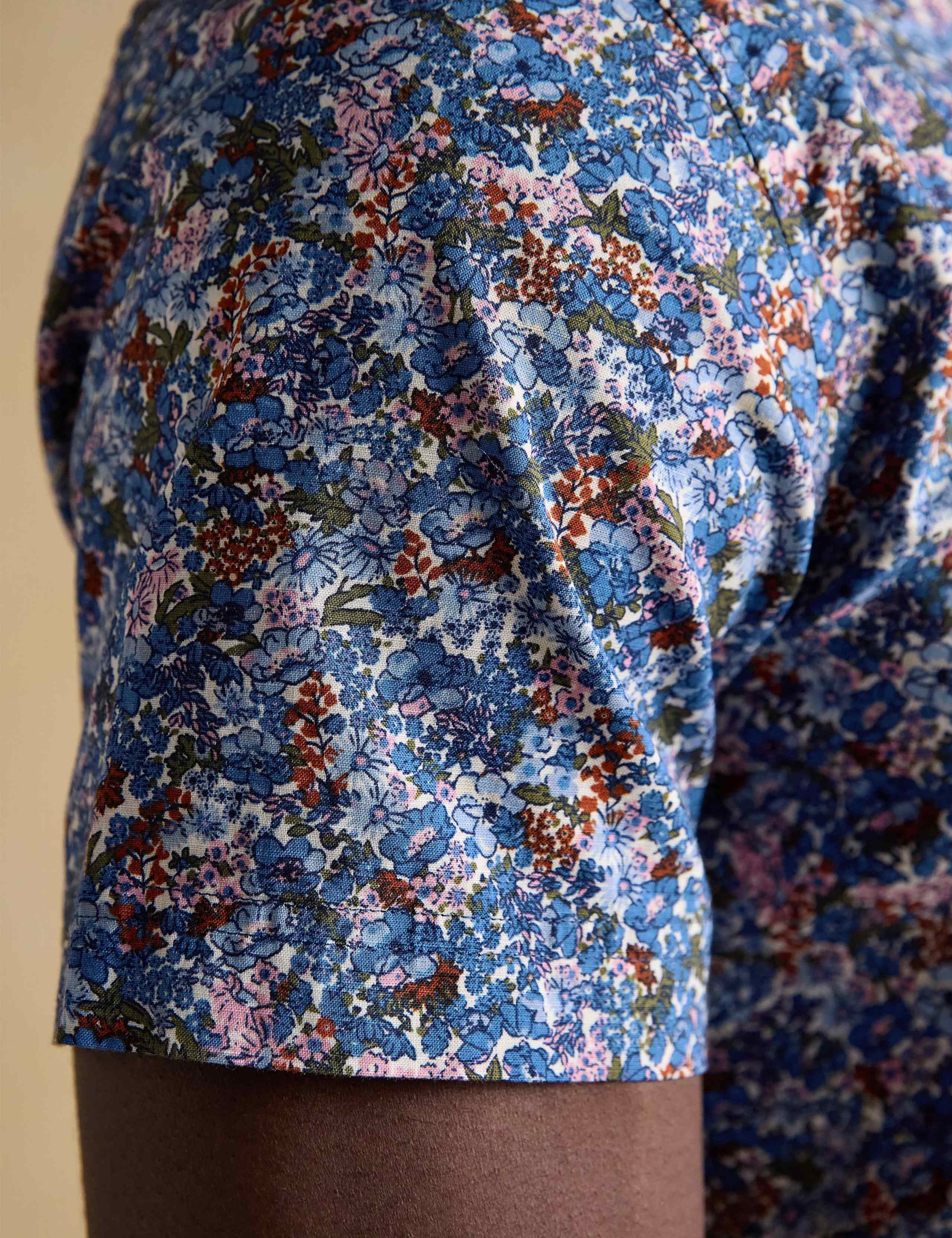 Regular Fit Floral Short Sleeve Shirt 6 of 7