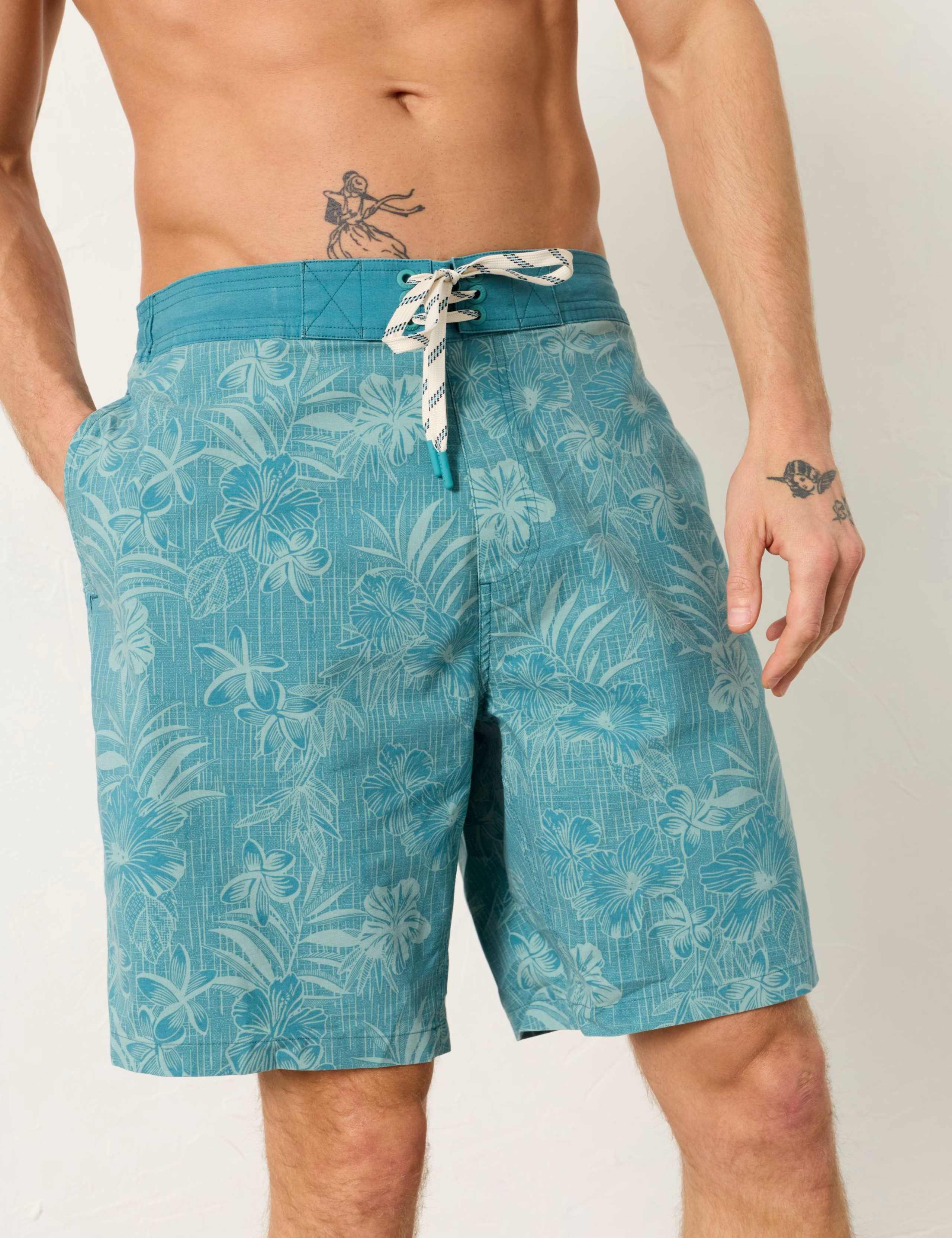 Bamboo Print Swimshorts 4 of 4