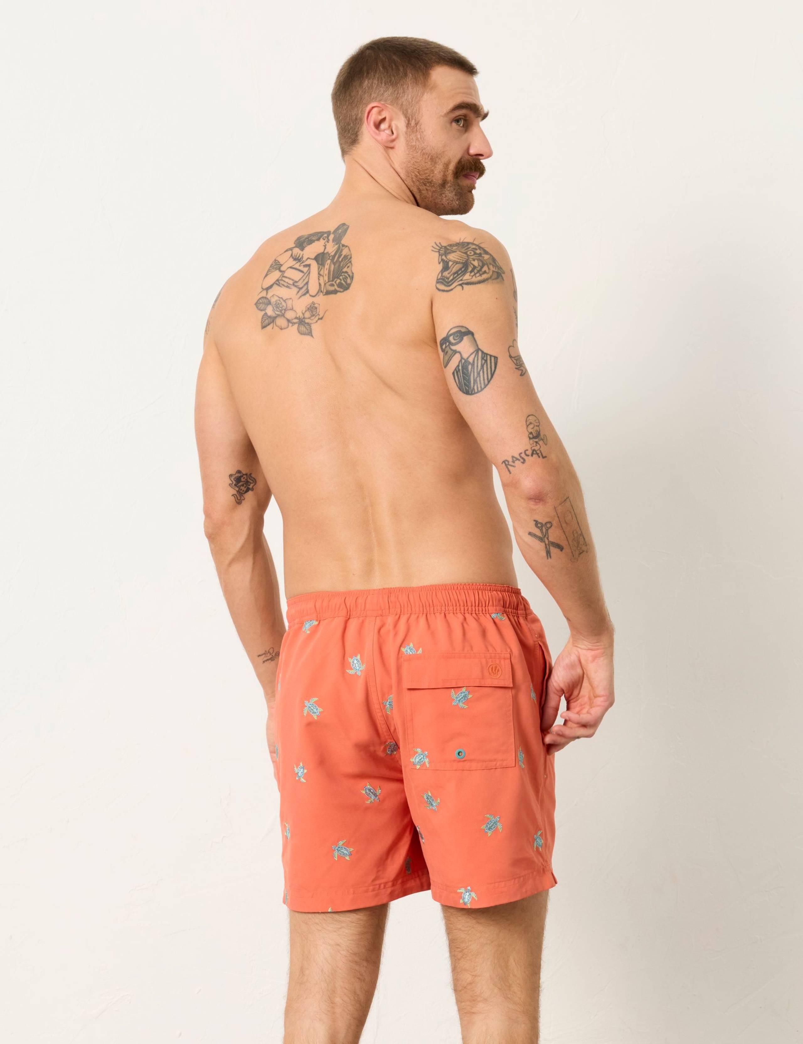 Turtle Embroidered Swim Shorts 3 of 4