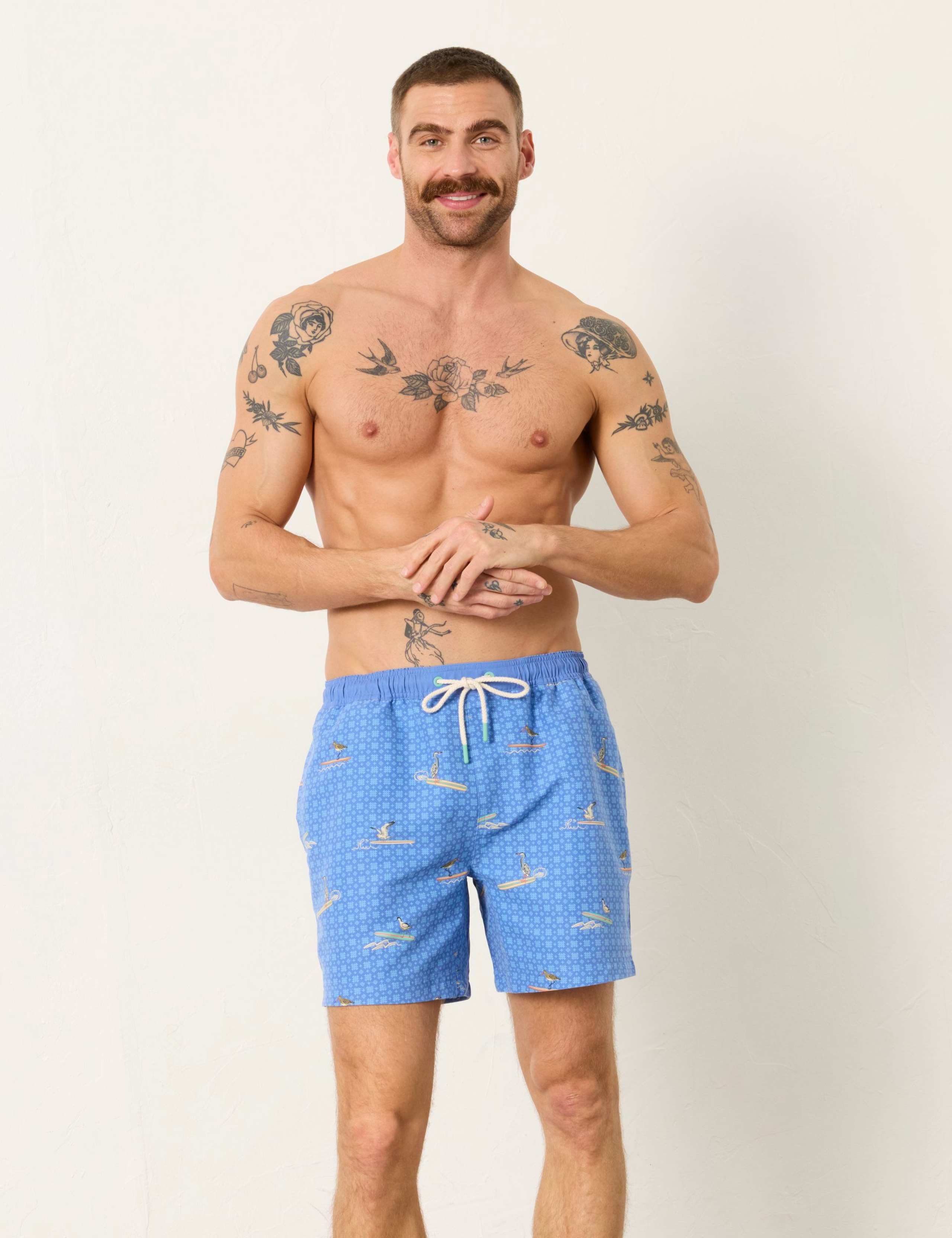 Printed Swim Shorts 1 of 5