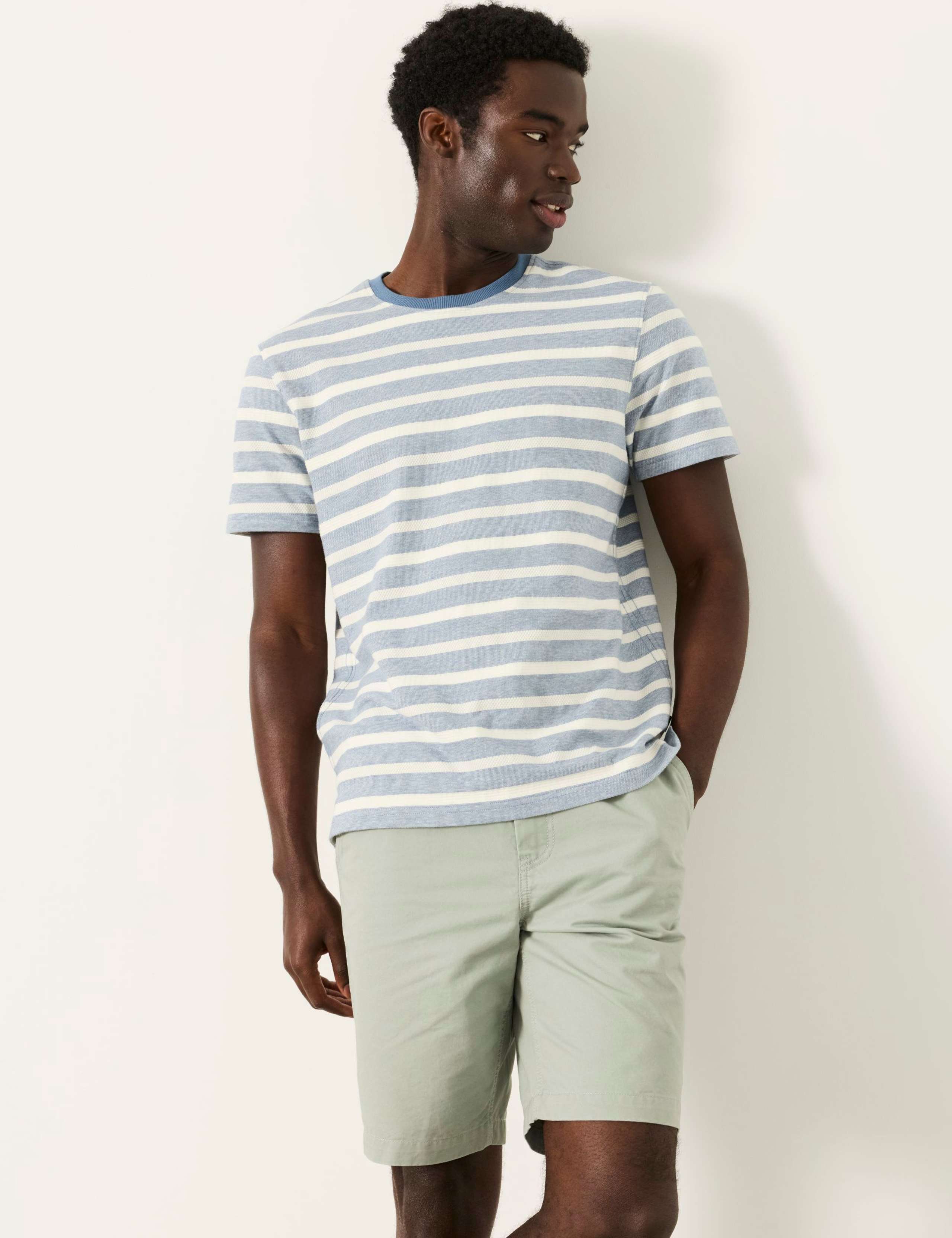 Pure Cotton Elasticated Waist Shorts 5 of 6
