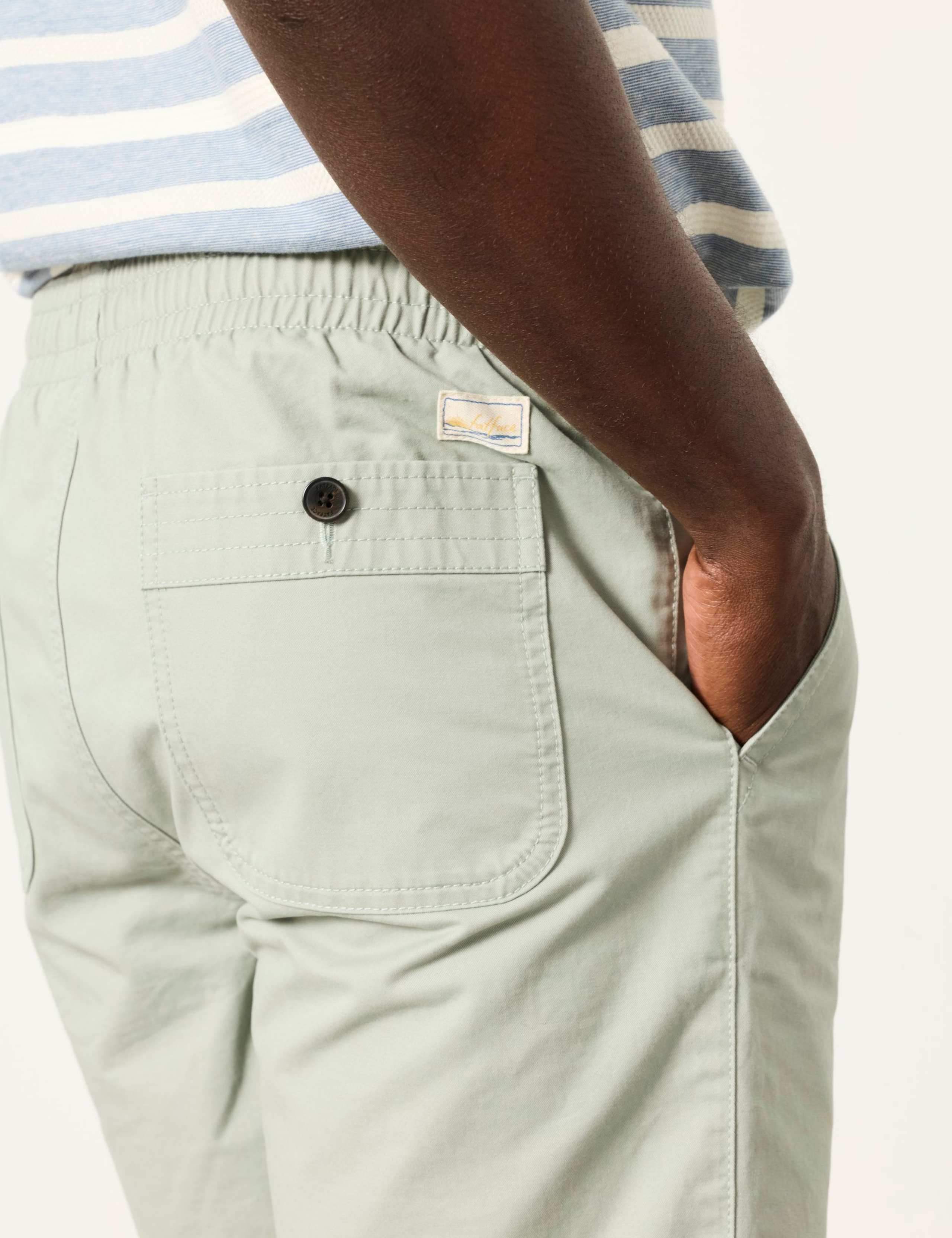 Pure Cotton Elasticated Waist Shorts 6 of 6