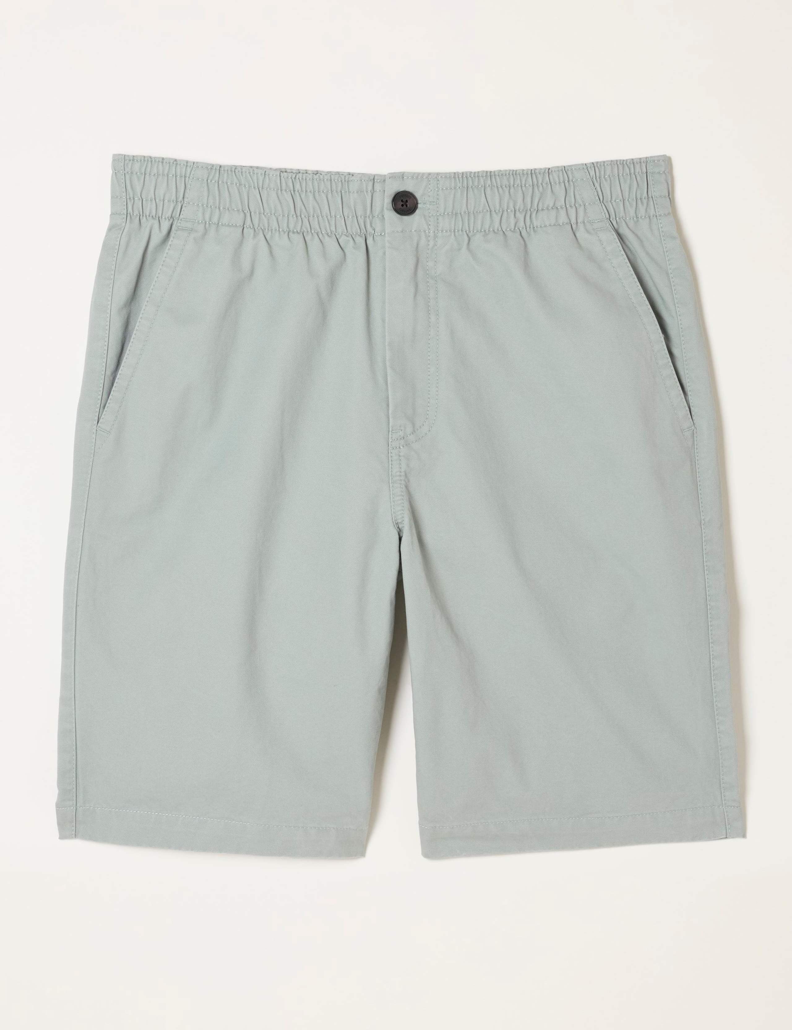 Pure Cotton Elasticated Waist Shorts 2 of 6