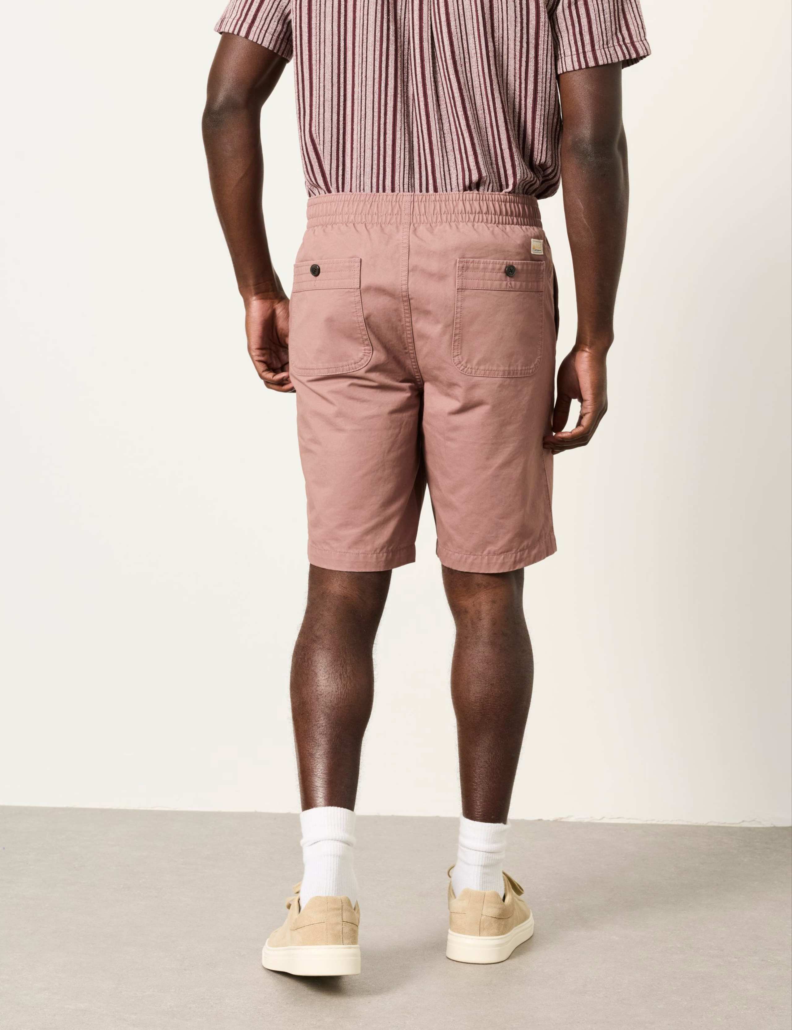 Pure Cotton Elasticated Waist Shorts 3 of 6