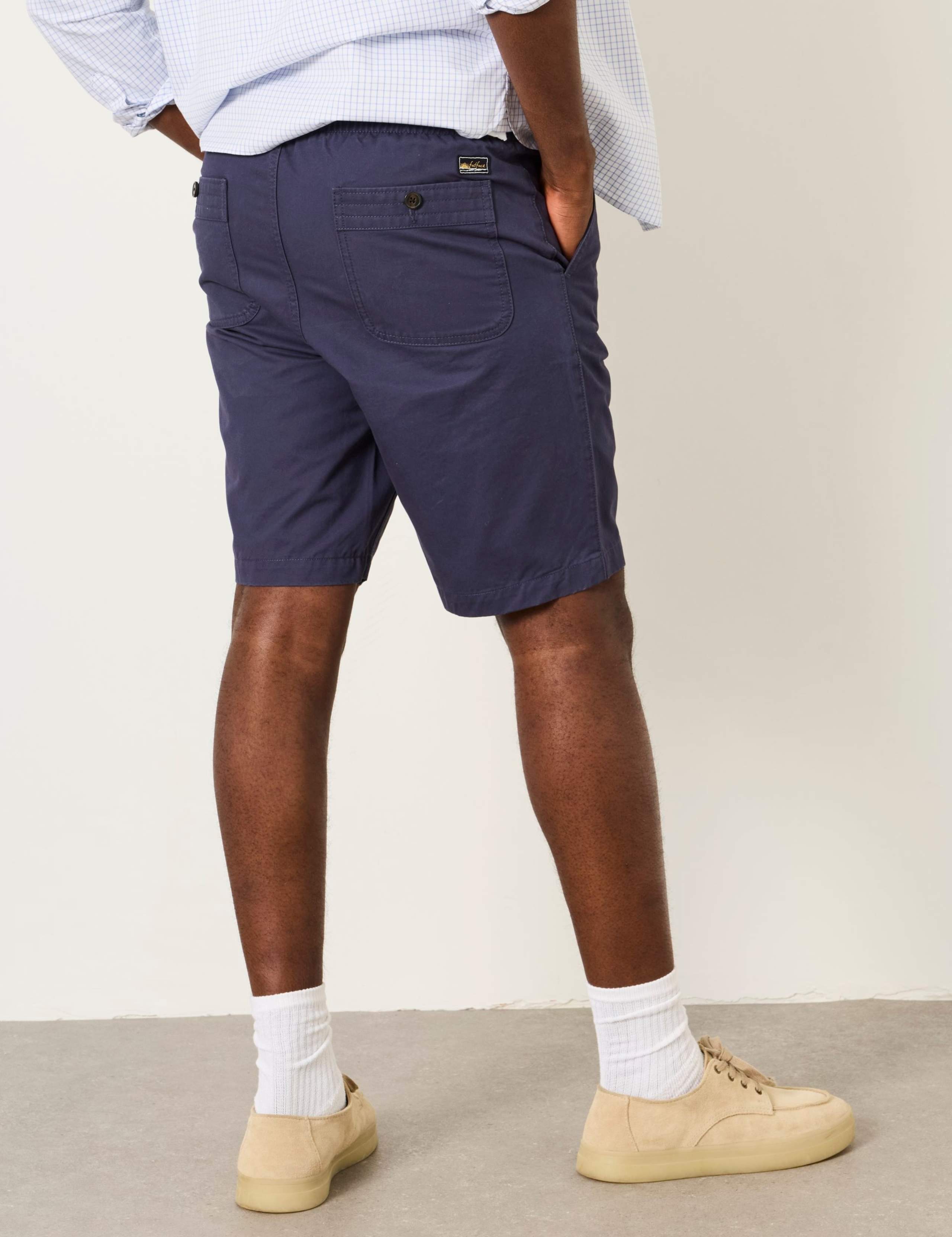 Pure Cotton Elasticated Waist Shorts 3 of 6