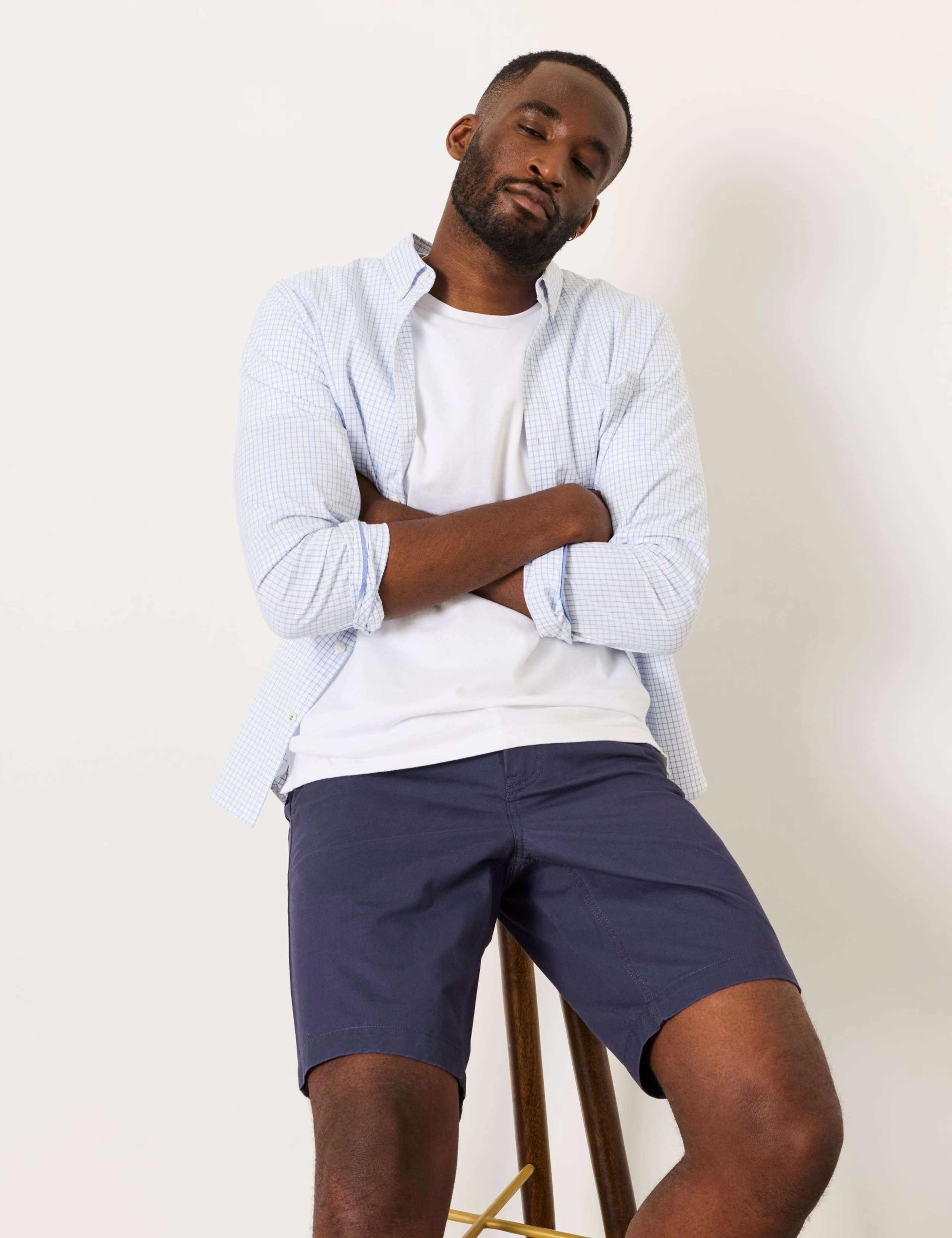 Pure Cotton Elasticated Waist Shorts 6 of 6