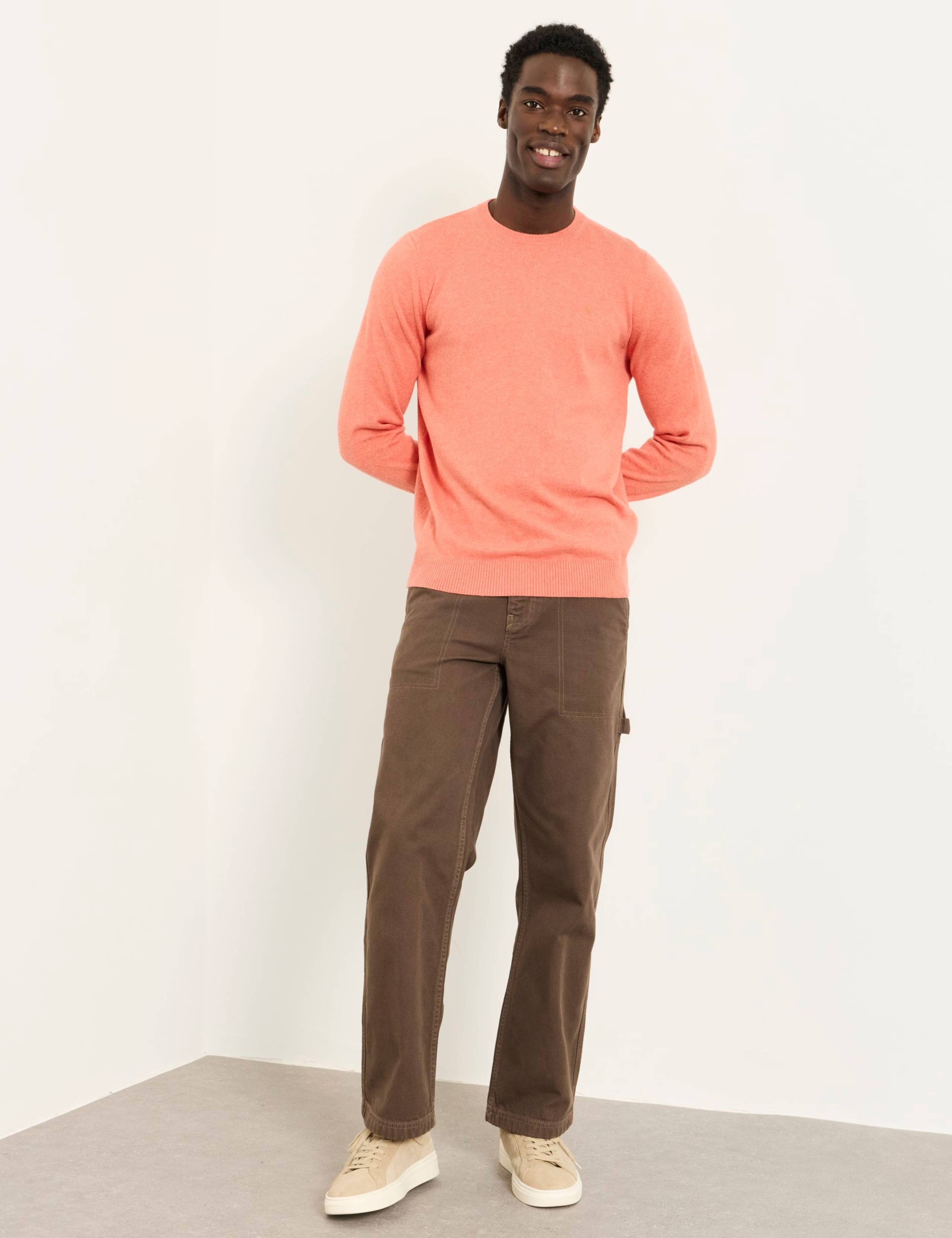 Cotton Rich Crew Neck Jumper 4 of 6