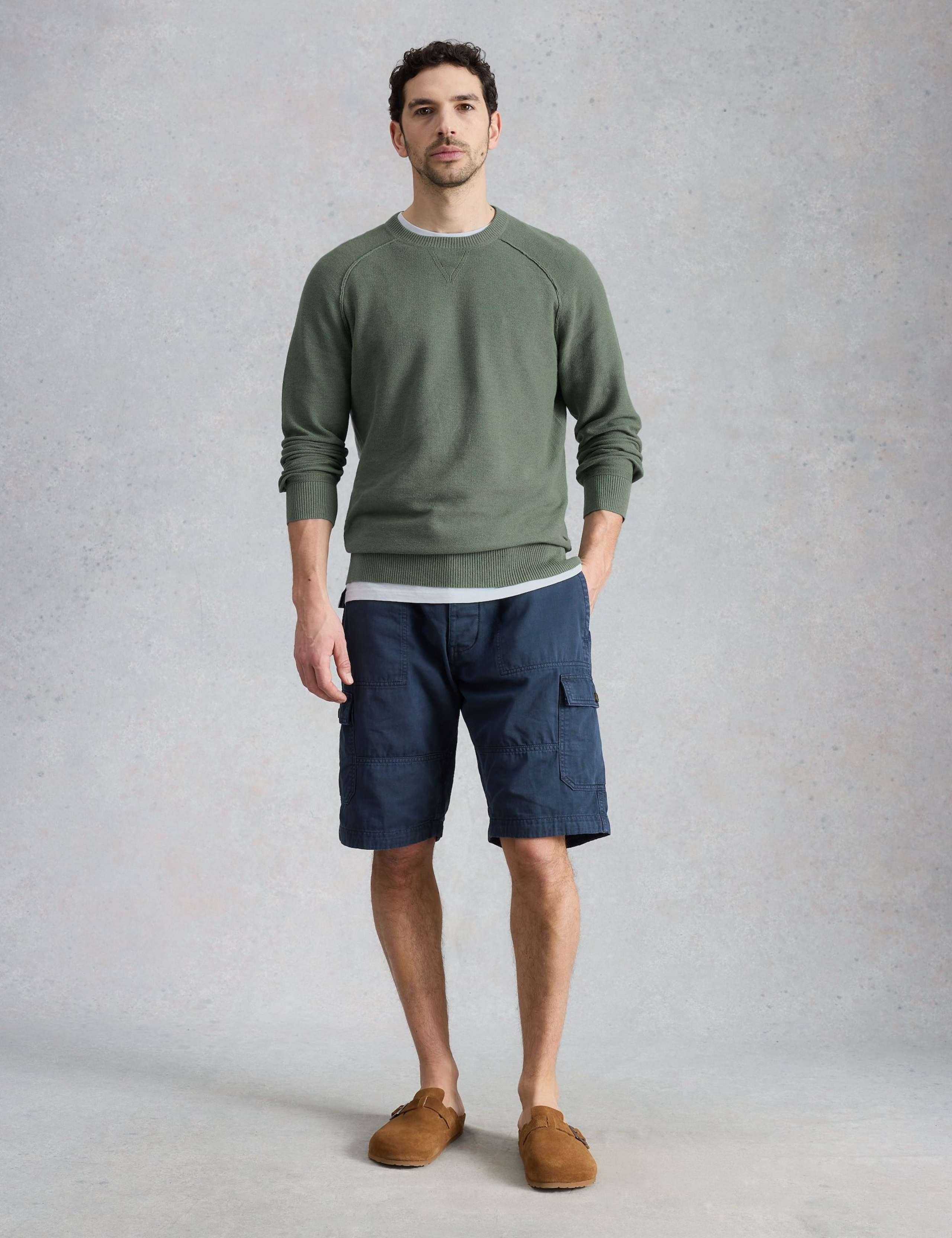 Cotton Rich Raglan Lightweight Jumper 3 of 6