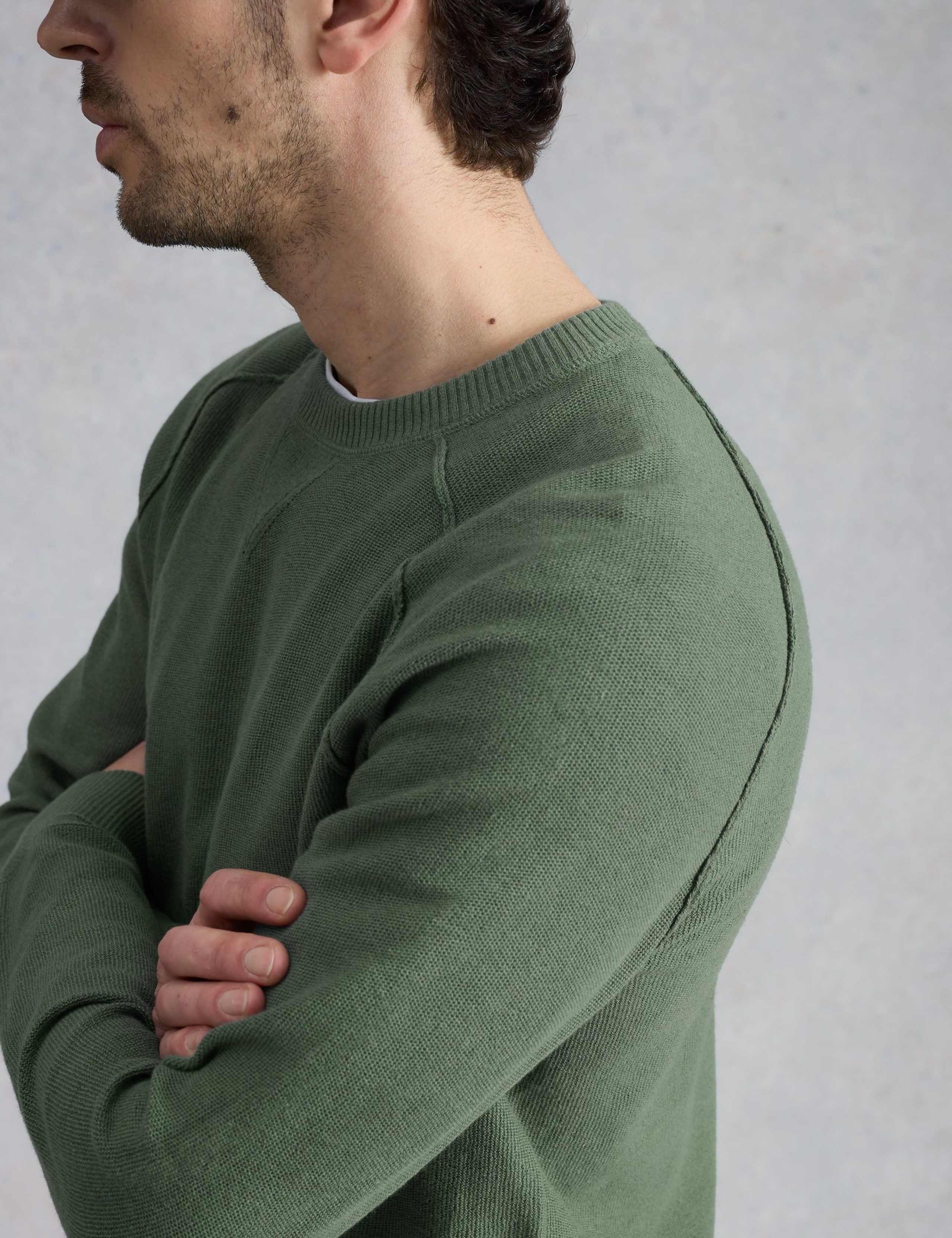 Cotton Rich Raglan Lightweight Jumper 4 of 6