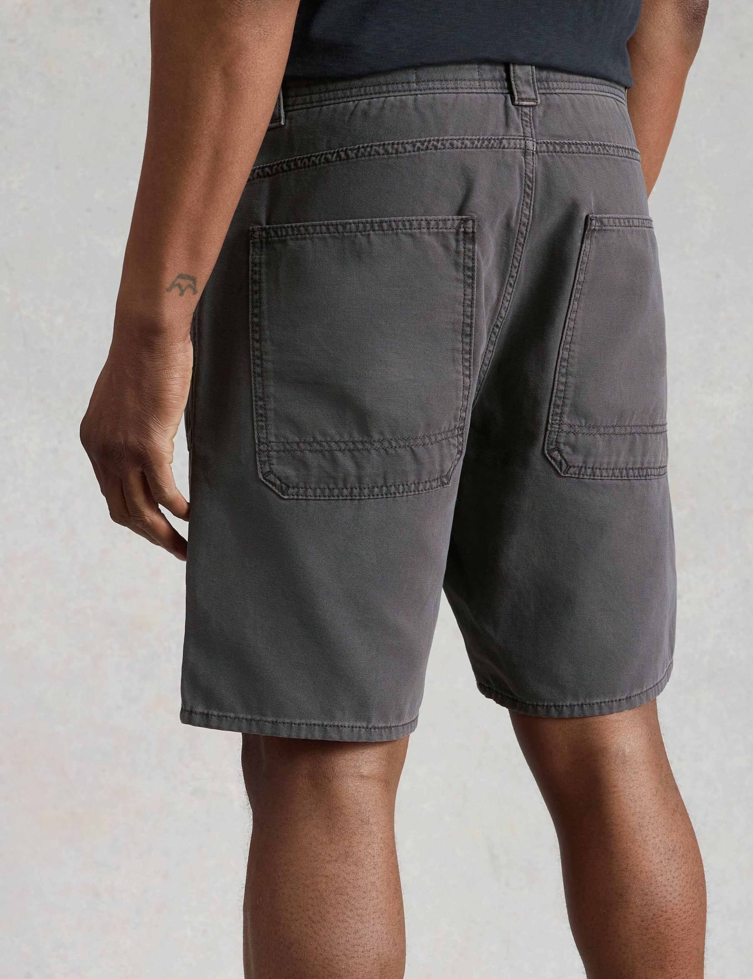 Regular Fit Denim Utility Shorts 6 of 6