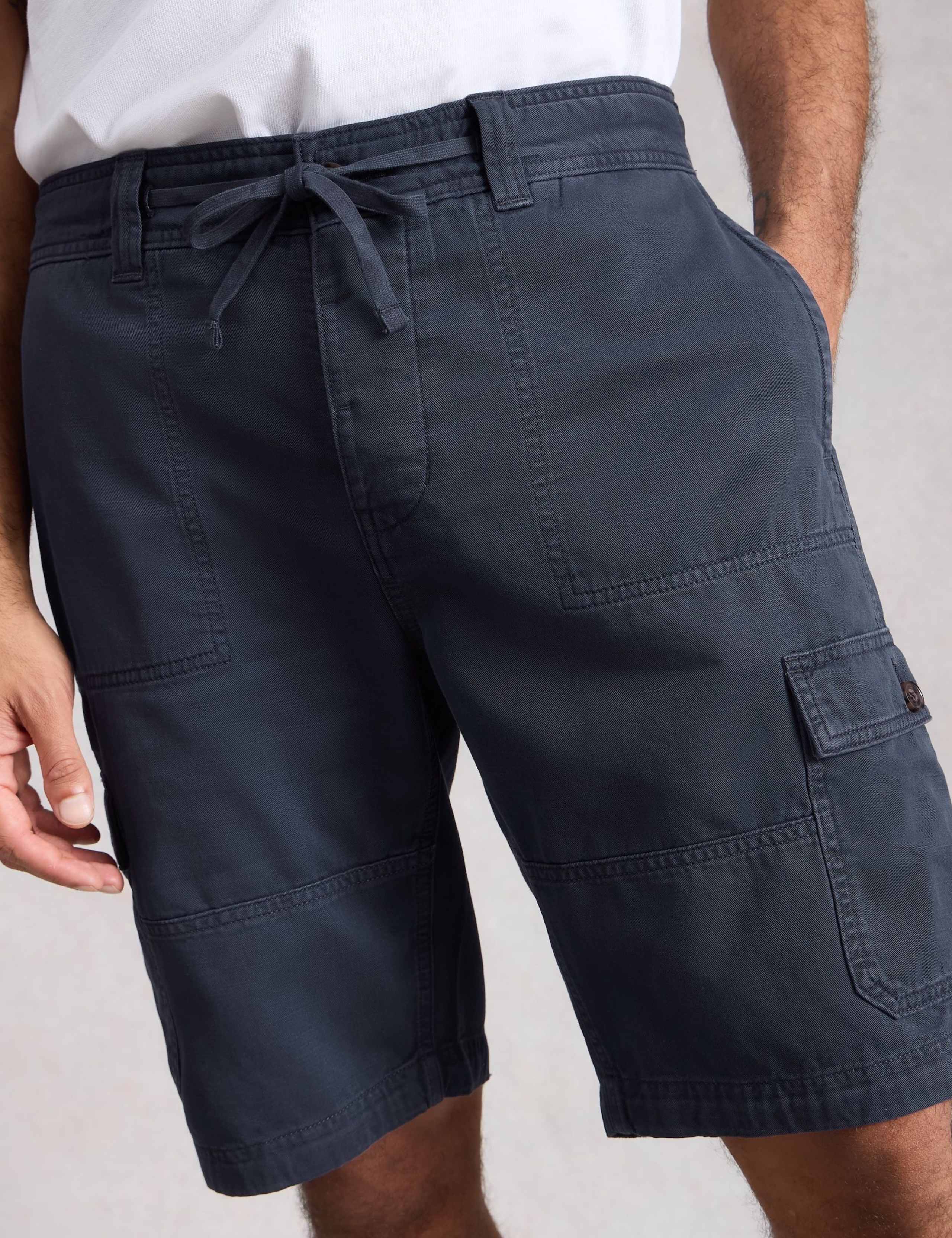 Regular Fit Pure Cotton Cargo Shorts 1 of 6