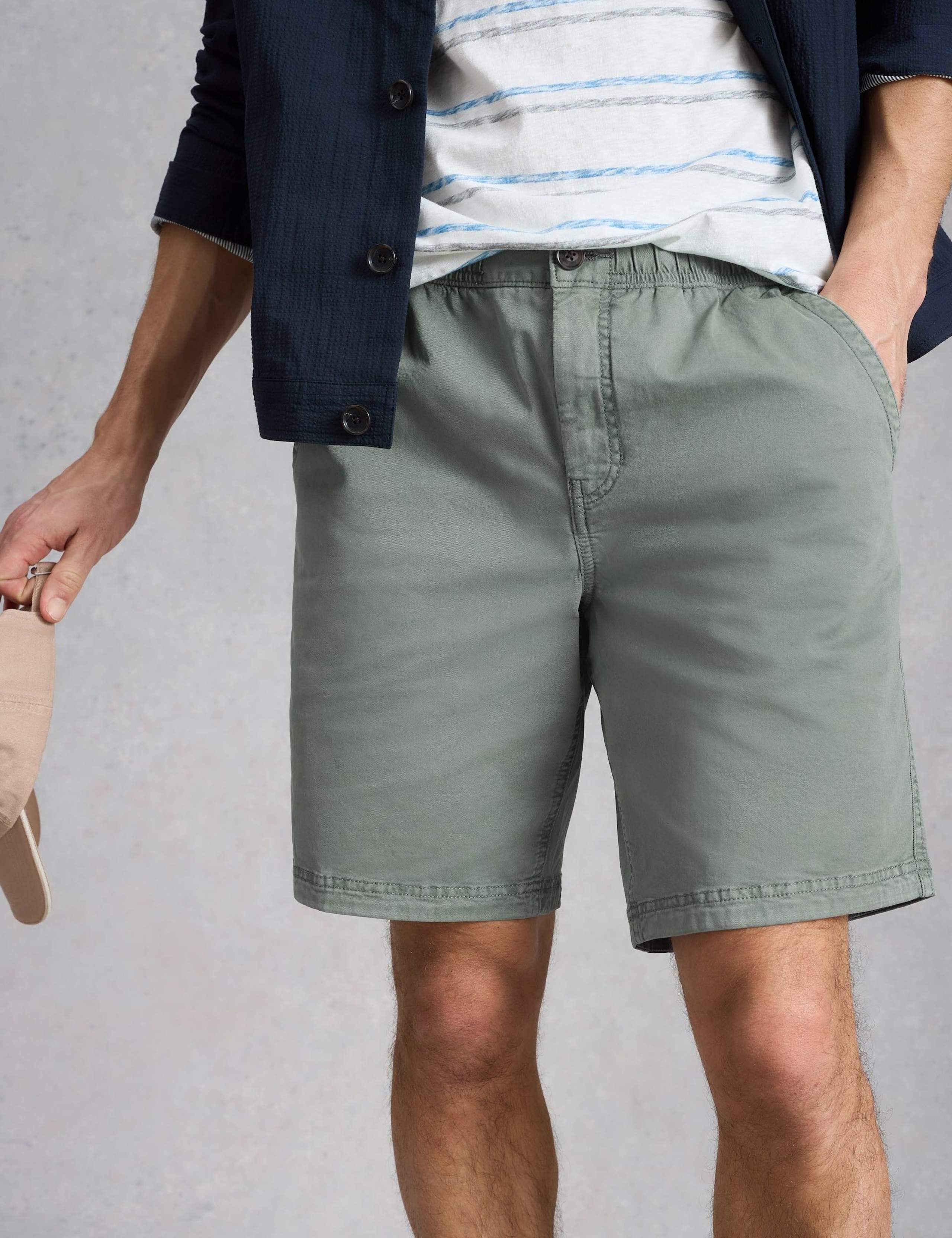 Regular Fit Cotton Rich Lightweight Shorts 5 of 6