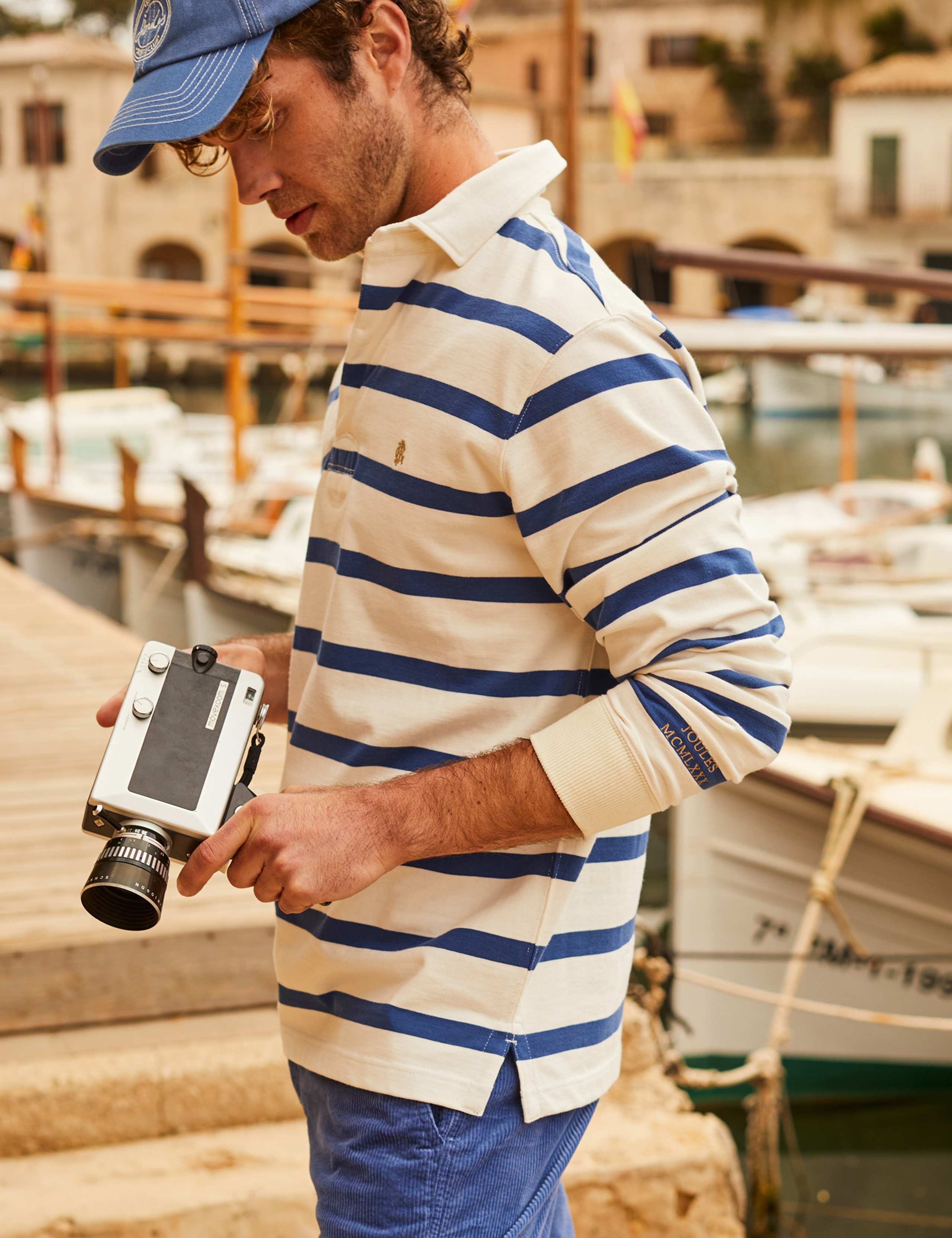 Pure Cotton Striped Rugby Shirt 5 of 5