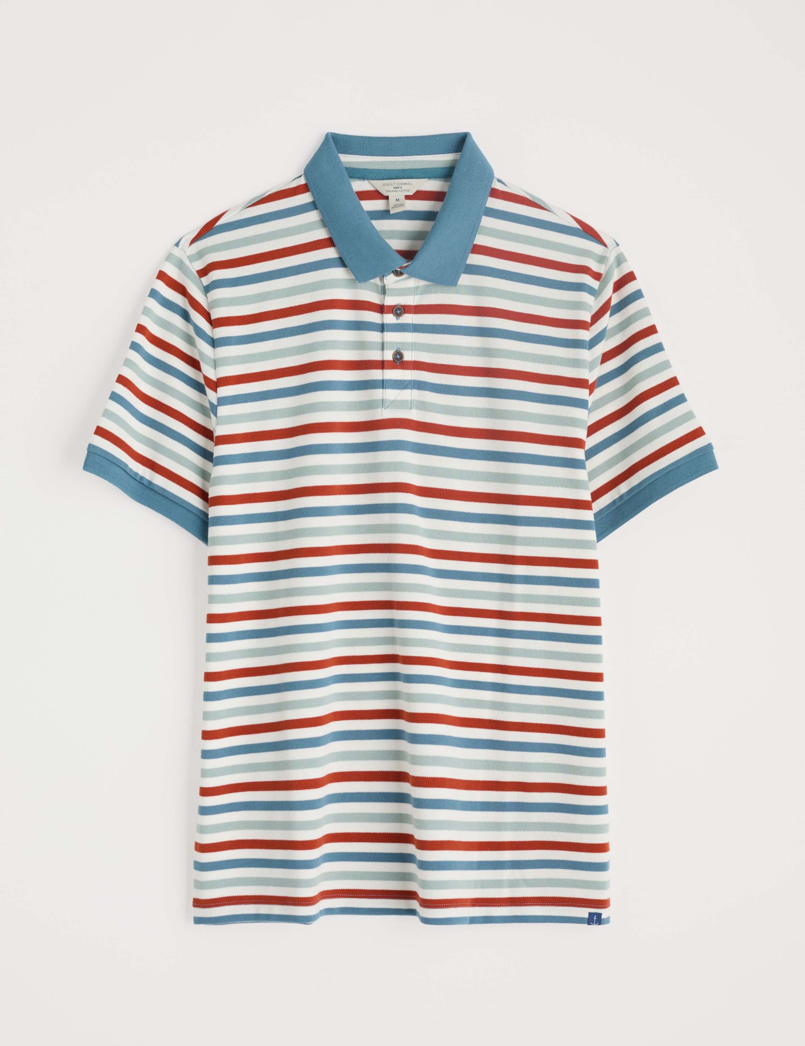 Men's Balefire Stripe Polo 2 of 5