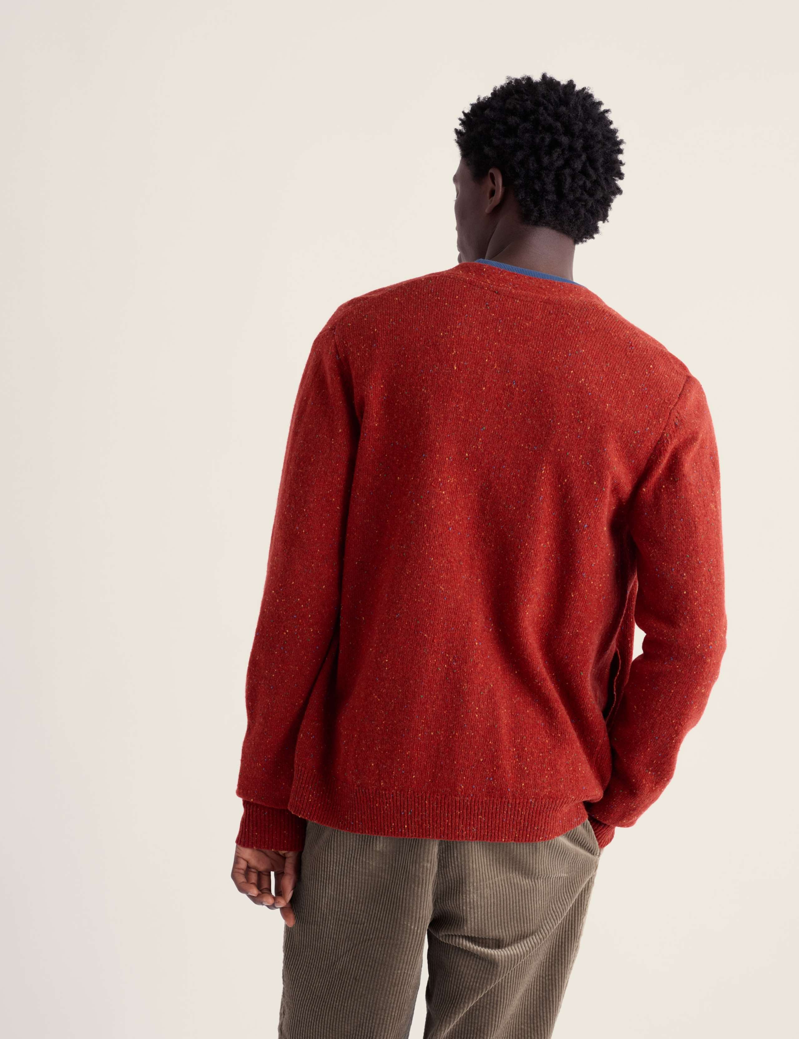 Lambswool Rich V Neck Cardigan 3 of 5