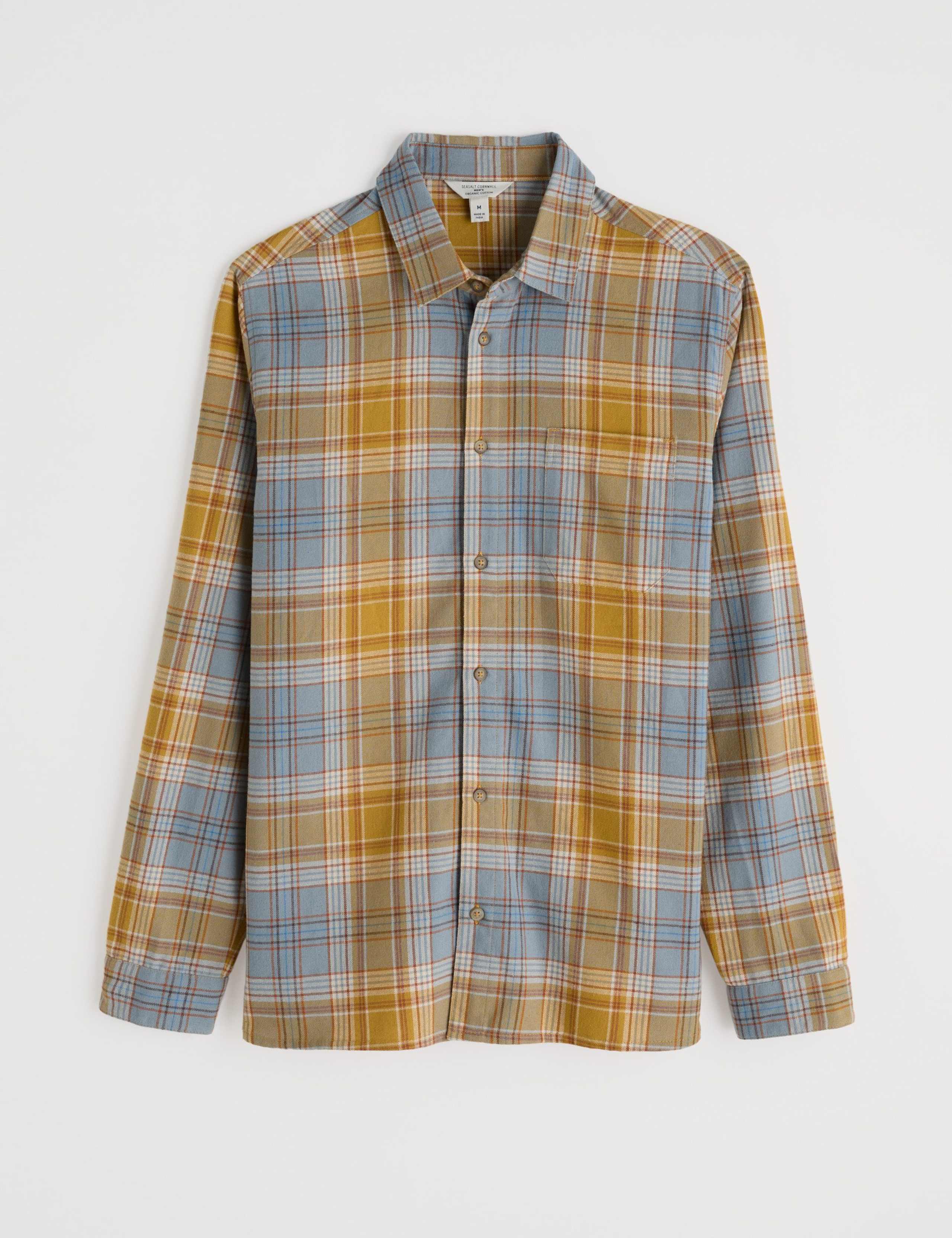 Relaxed Fit Pure Cotton Checked Shirt 2 of 5