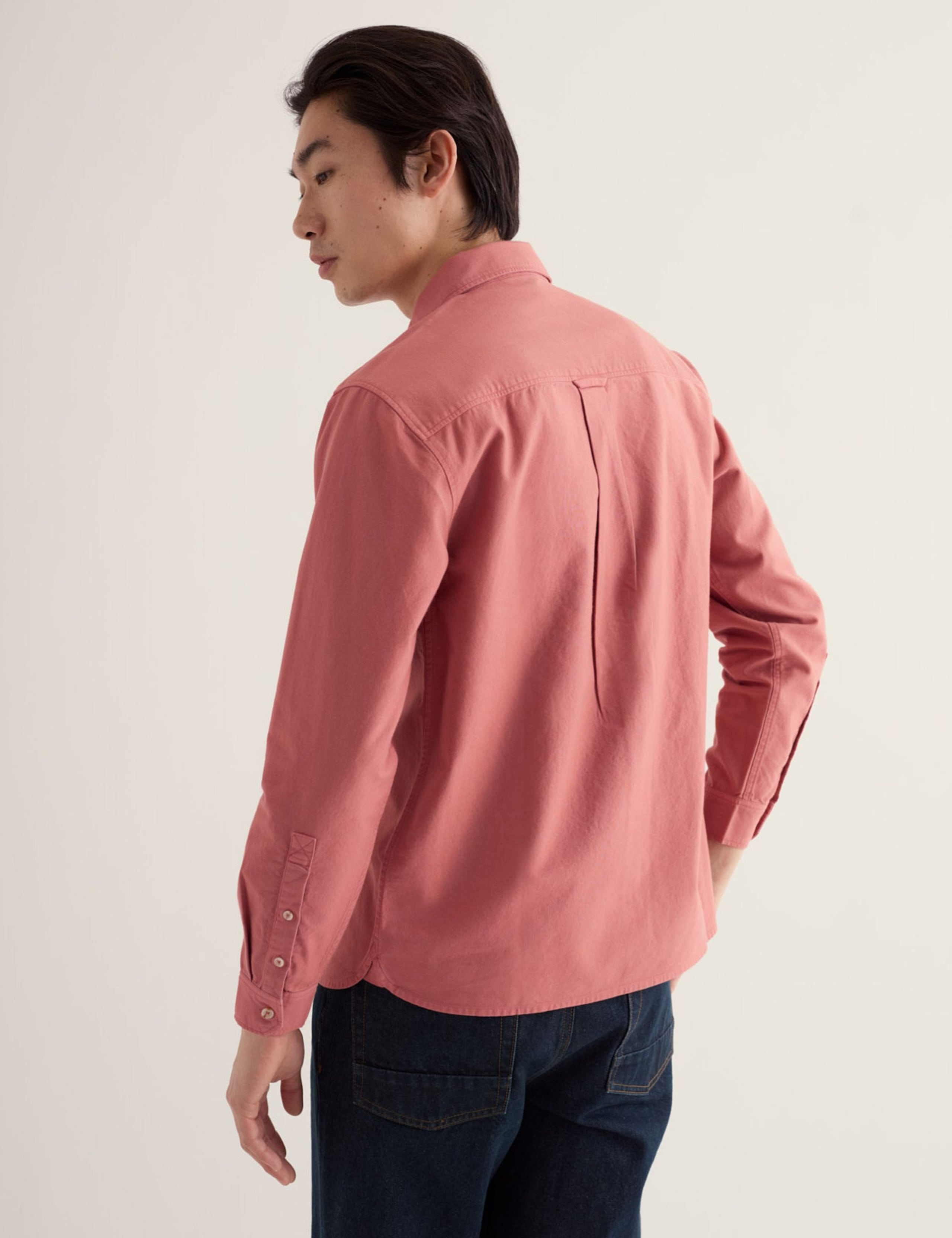 Relaxed Fit Garment Dye Oxford Shirt 4 of 5