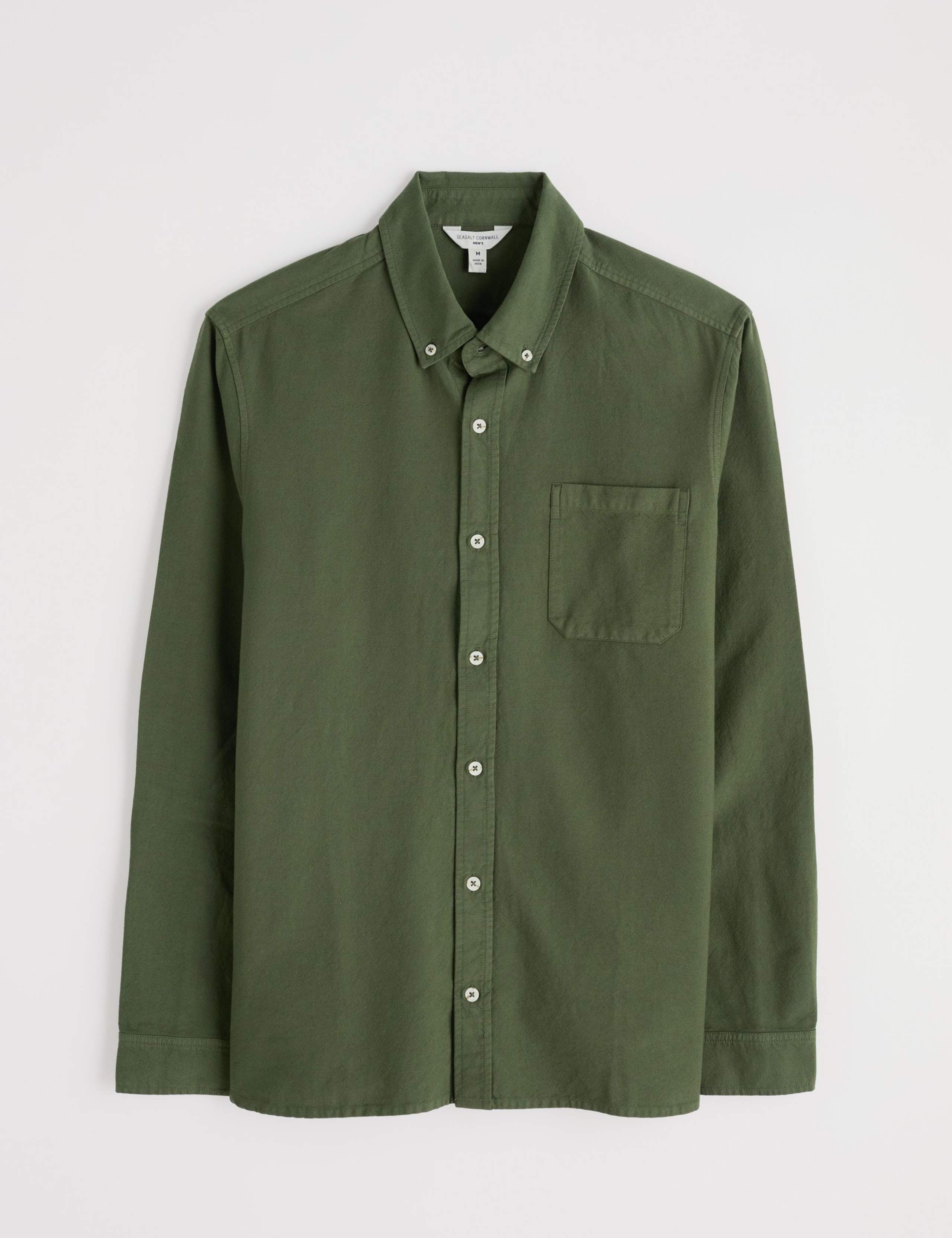 Relaxed Fit Garment Dye Oxford Shirt 2 of 5