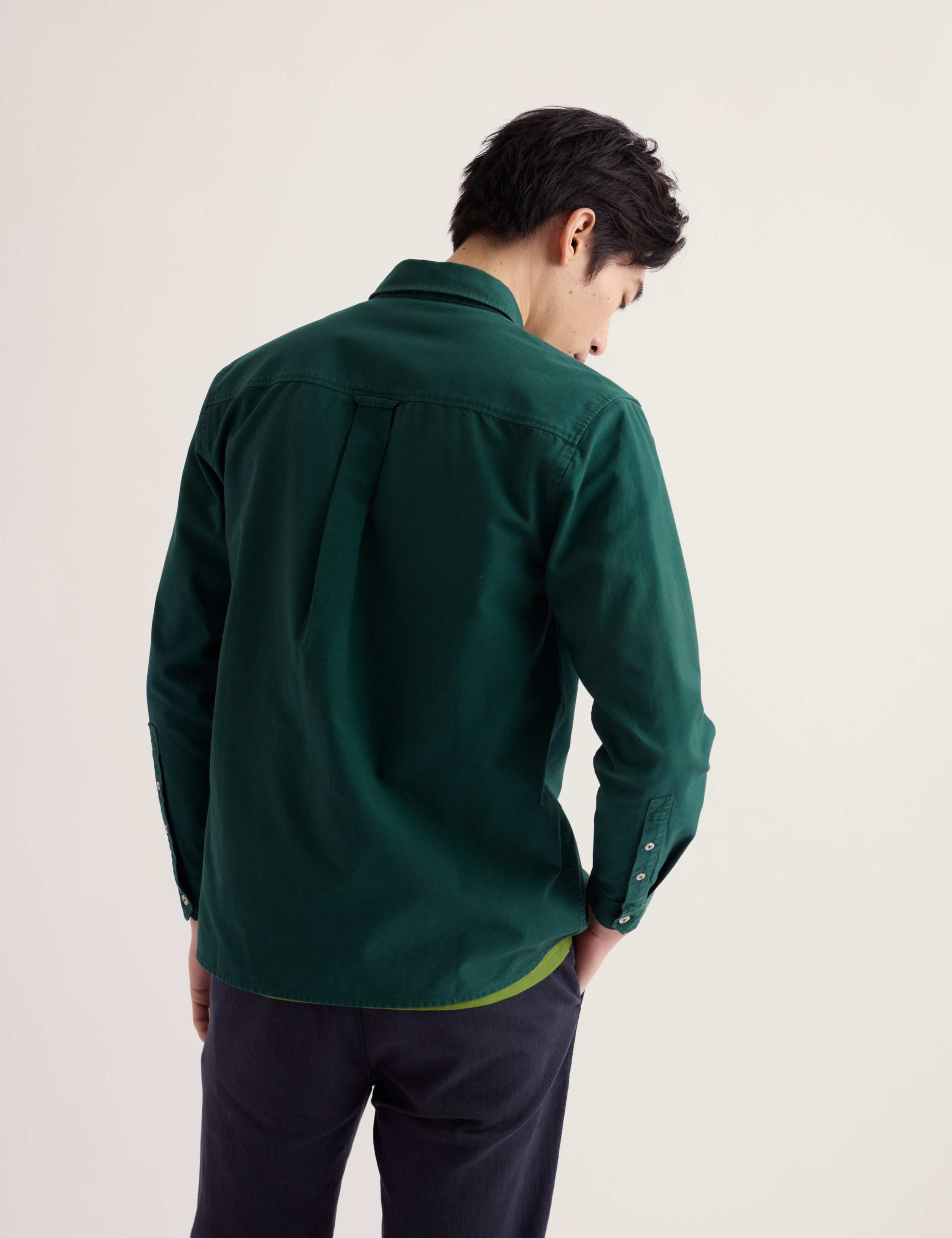 Relaxed Fit Garment Dye Oxford Shirt 4 of 5
