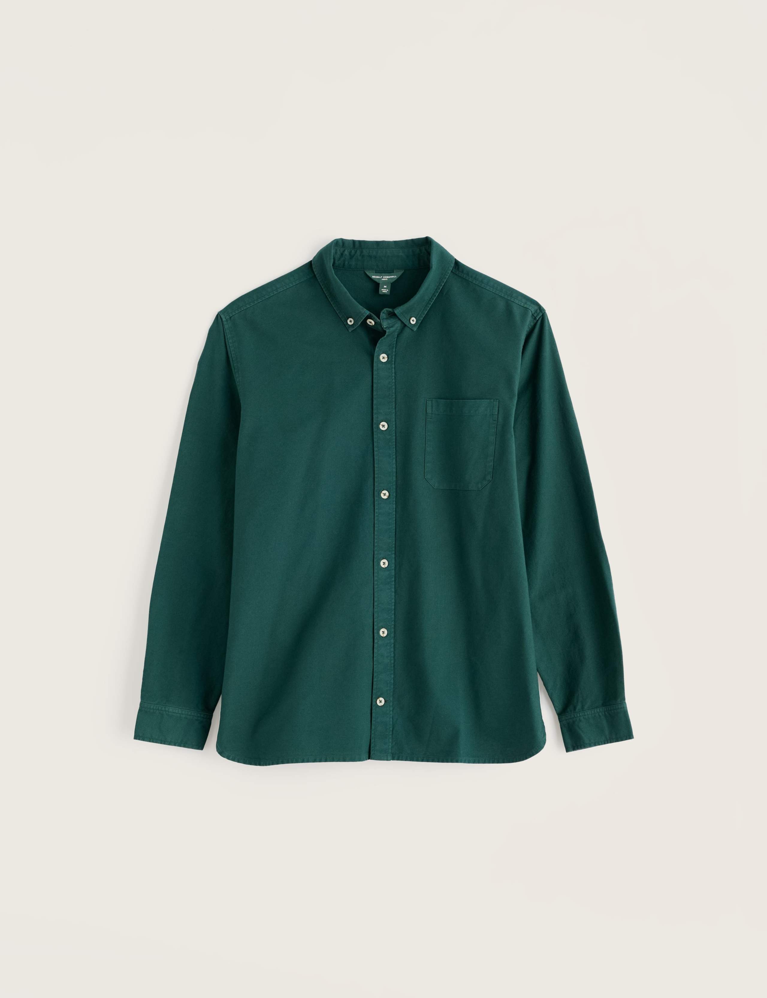 Relaxed Fit Garment Dye Oxford Shirt 2 of 5