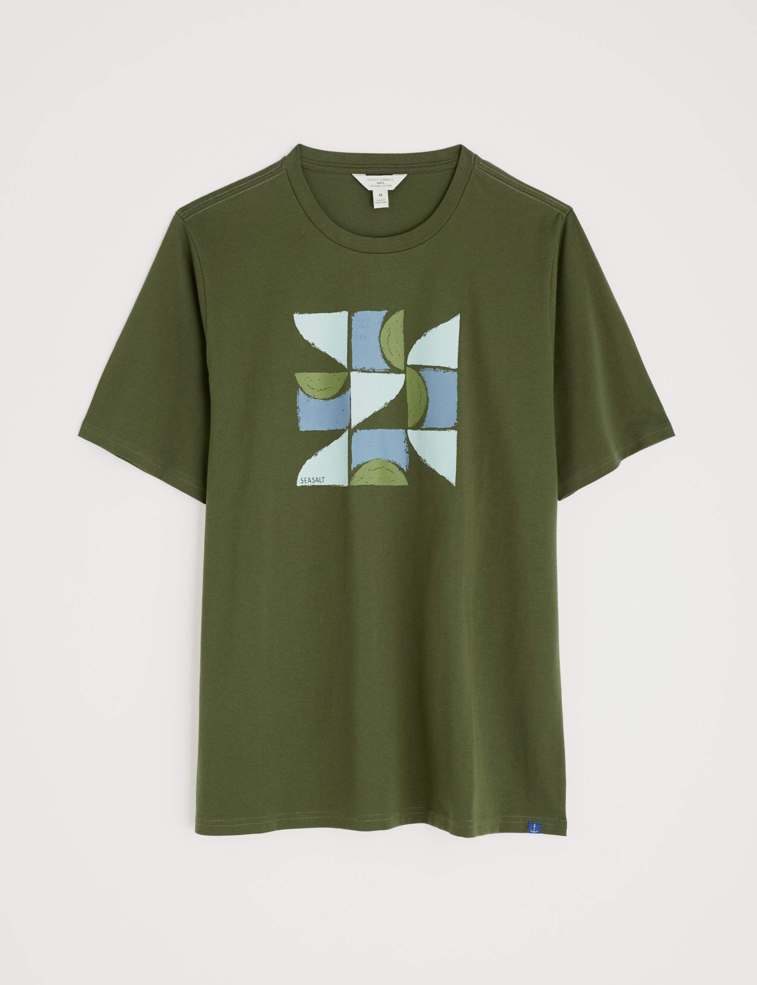 Pure Cotton Abstract Graphic T-Shirt 2 of 5