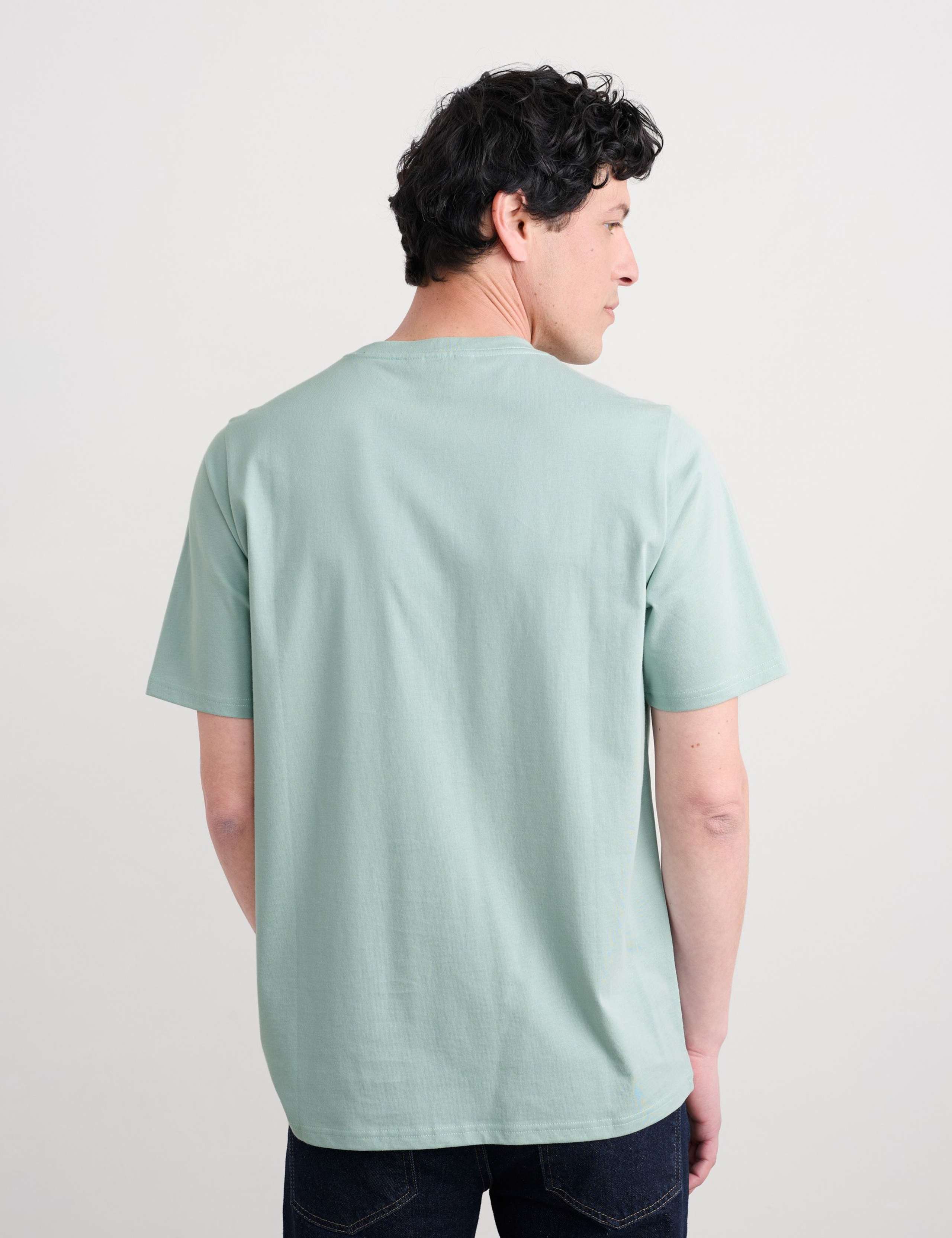 Pure Cotton Boat Graphic T-Shirt 3 of 5