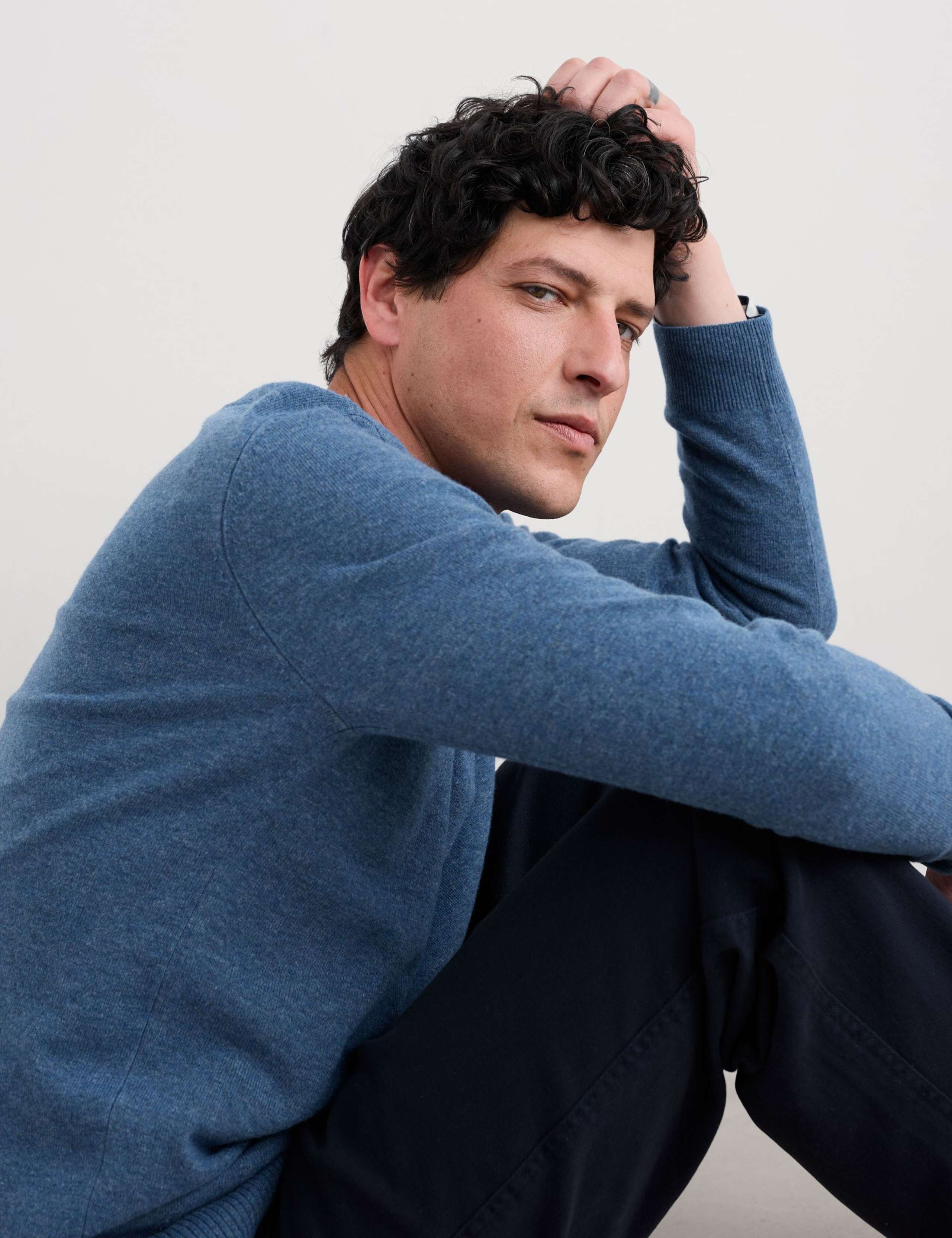 Merino Wool Crew Neck Jumper 4 of 5