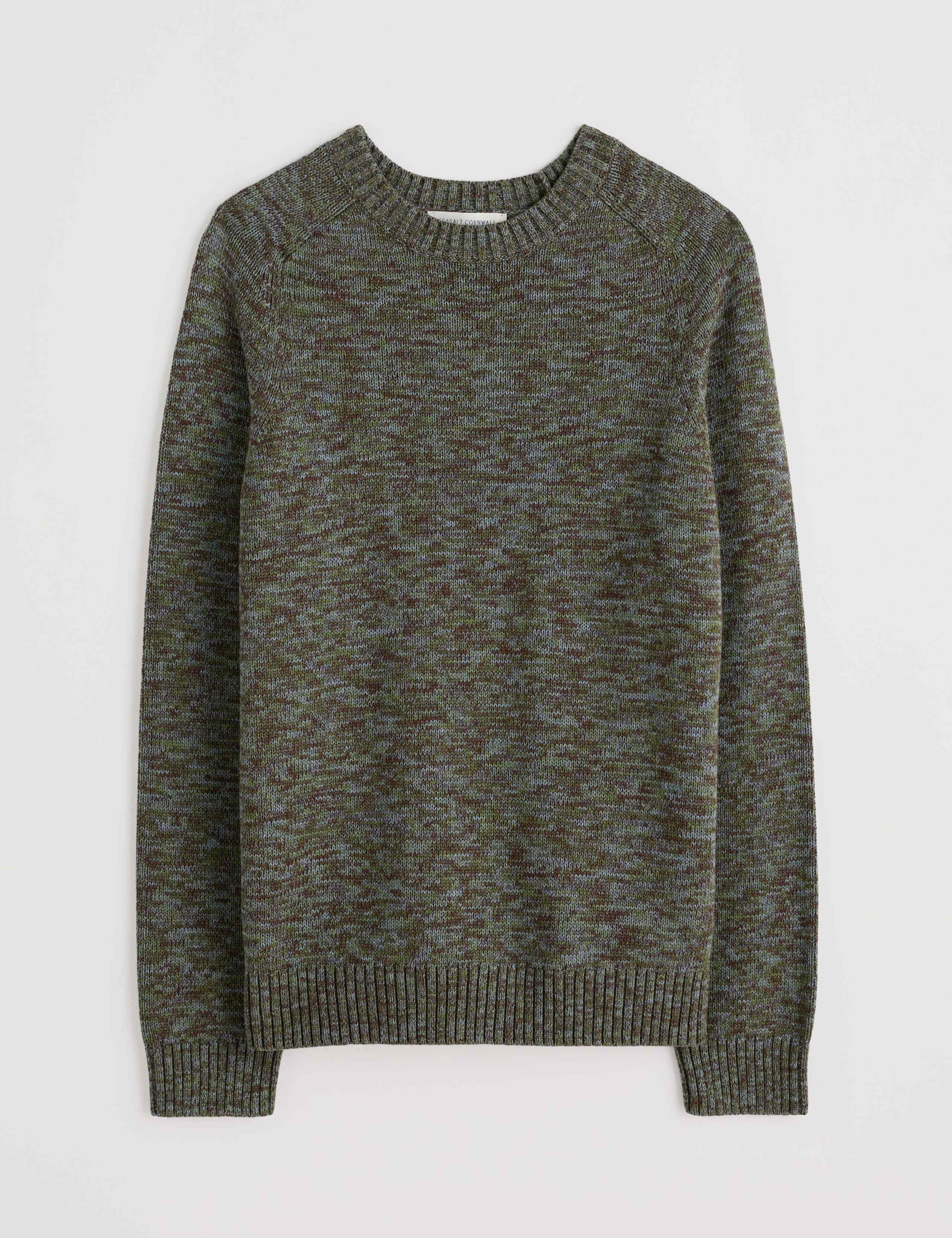 Pure Cotton Crew Neck Jumper 2 of 5