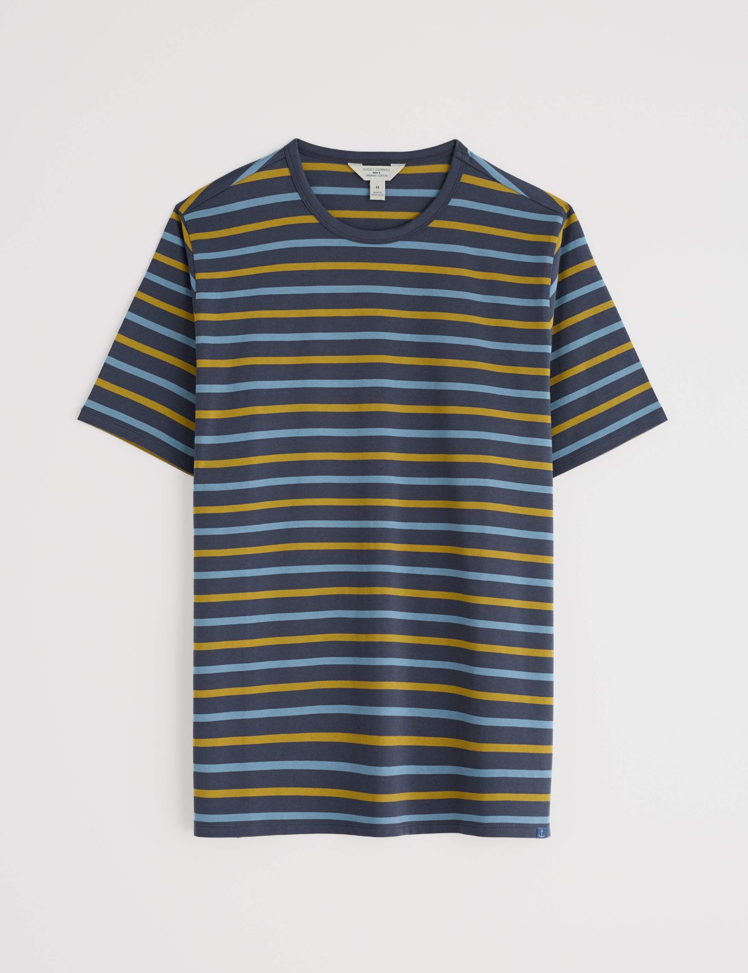 Relaxed Fit Pure Cotton Striped T-Shirt 2 of 5