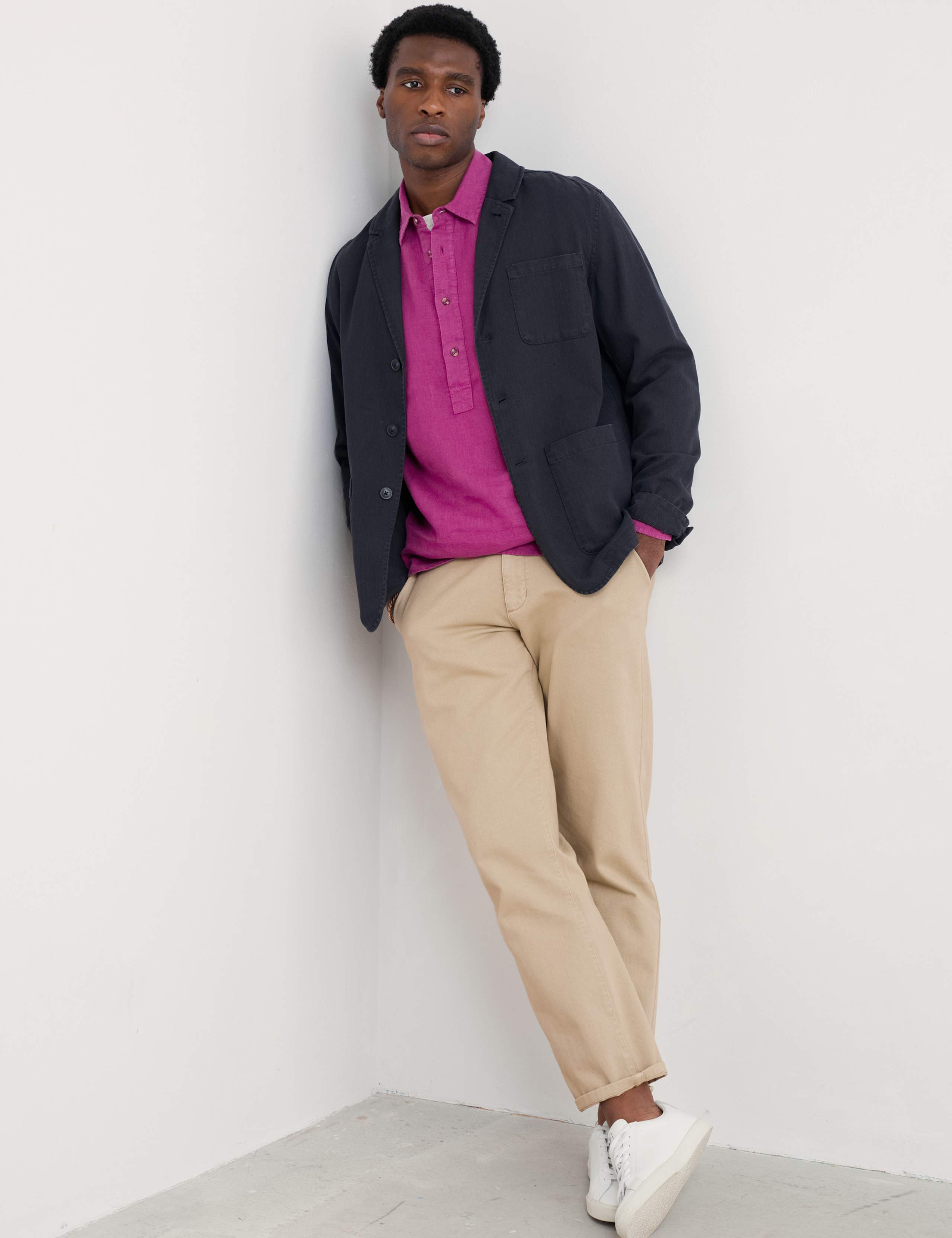Pure Linen Textured Shirt 3 of 4