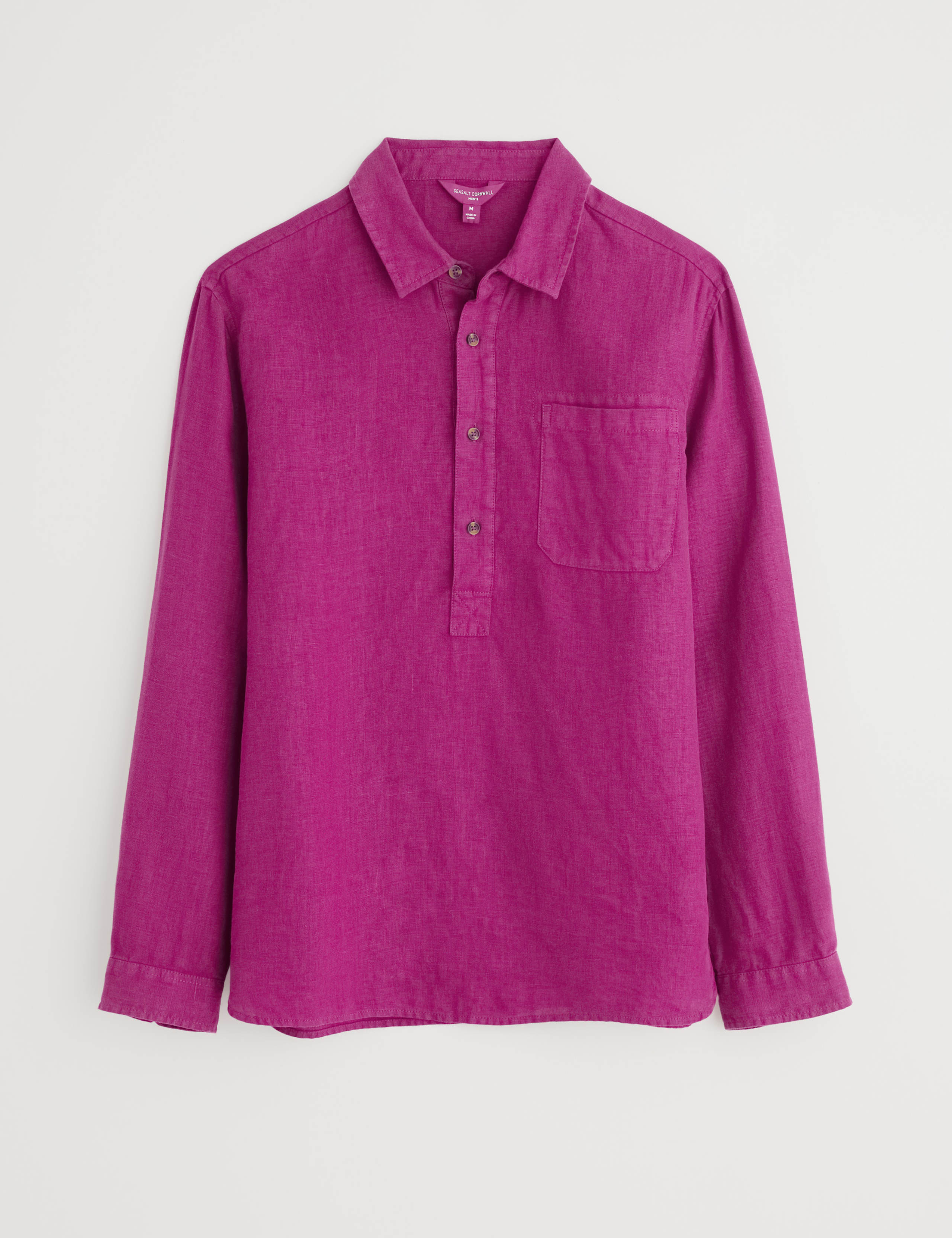 Pure Linen Textured Shirt 2 of 4