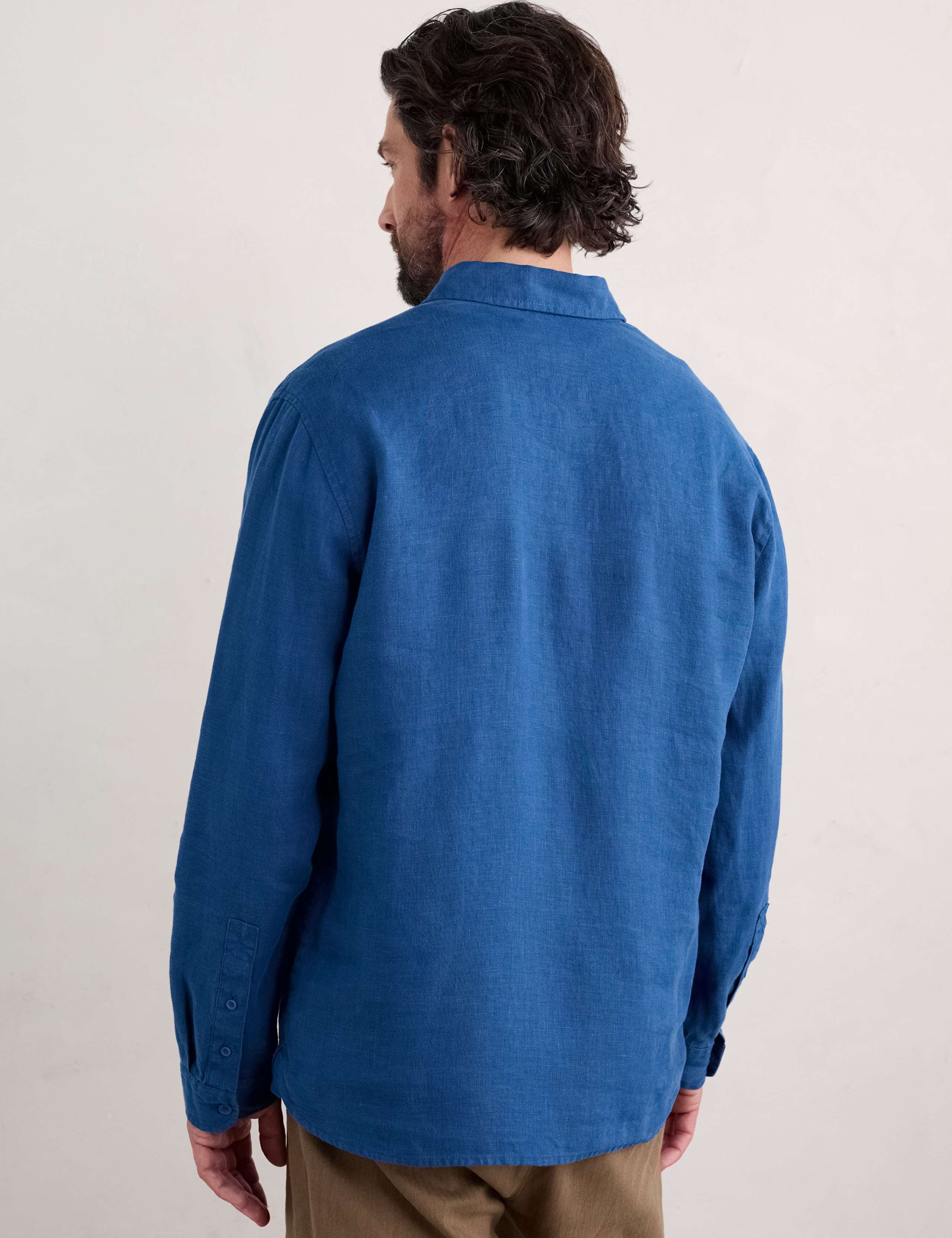 Pure Linen Textured Shirt 4 of 5