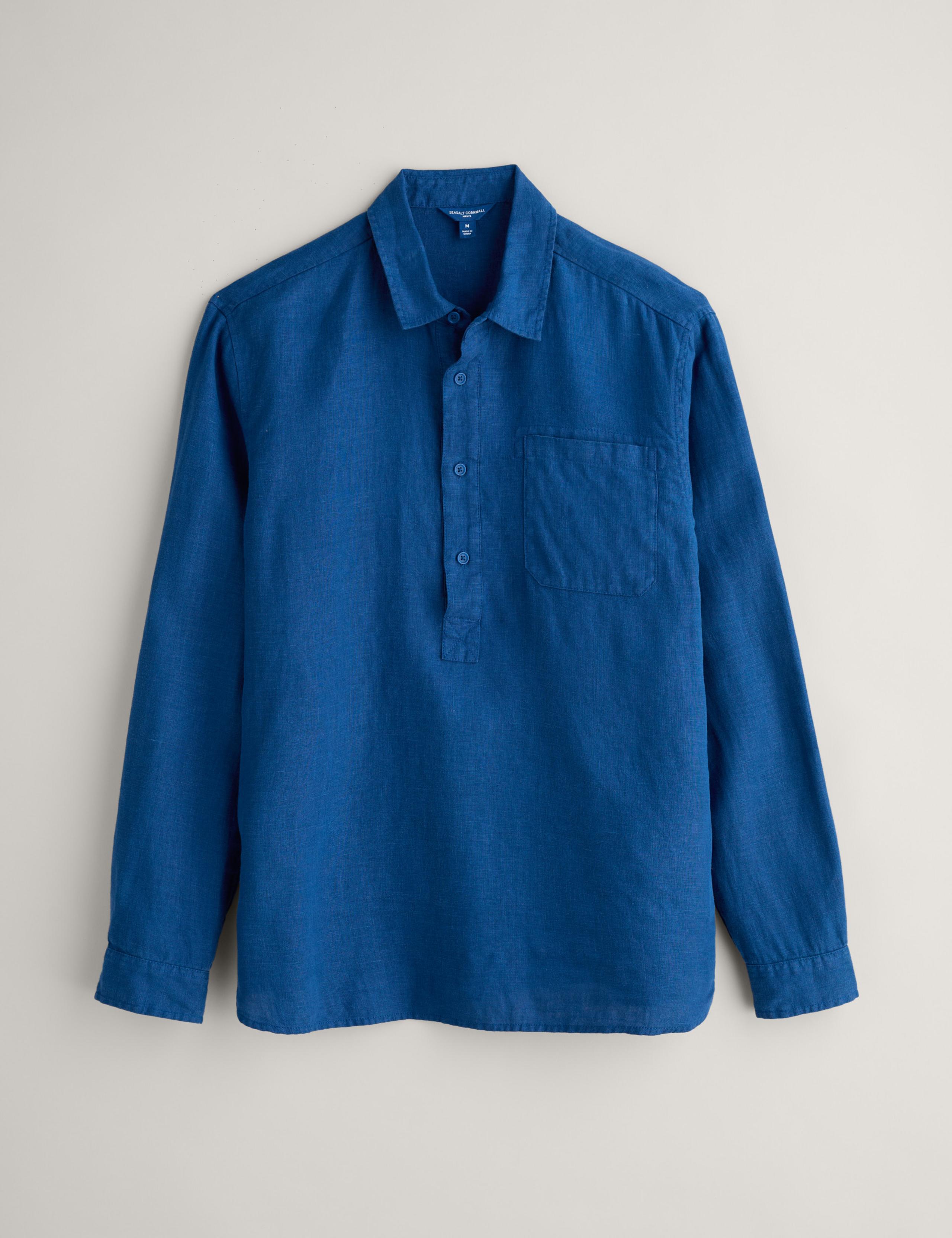 Pure Linen Textured Shirt 2 of 5