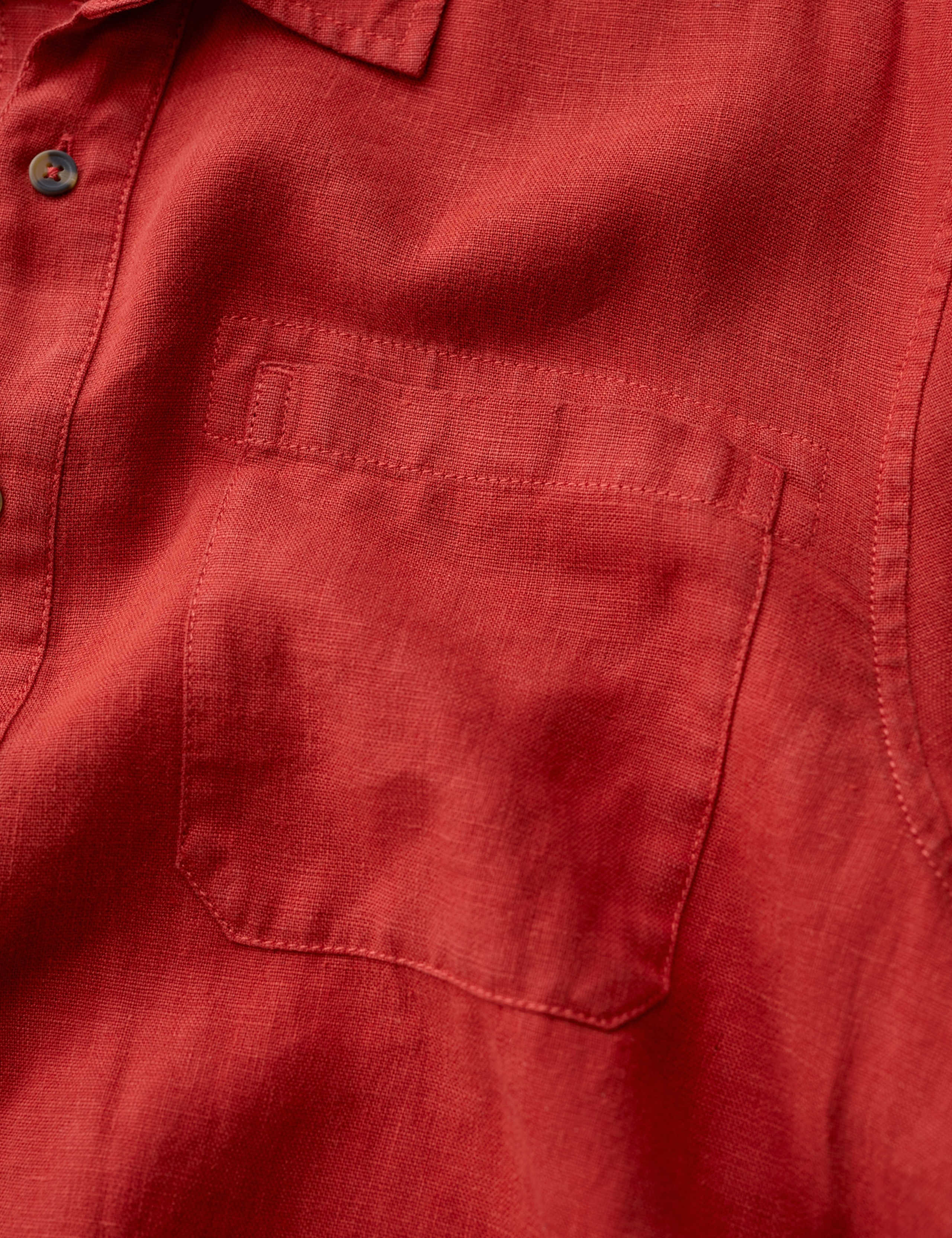 Pure Linen Textured Shirt 5 of 5