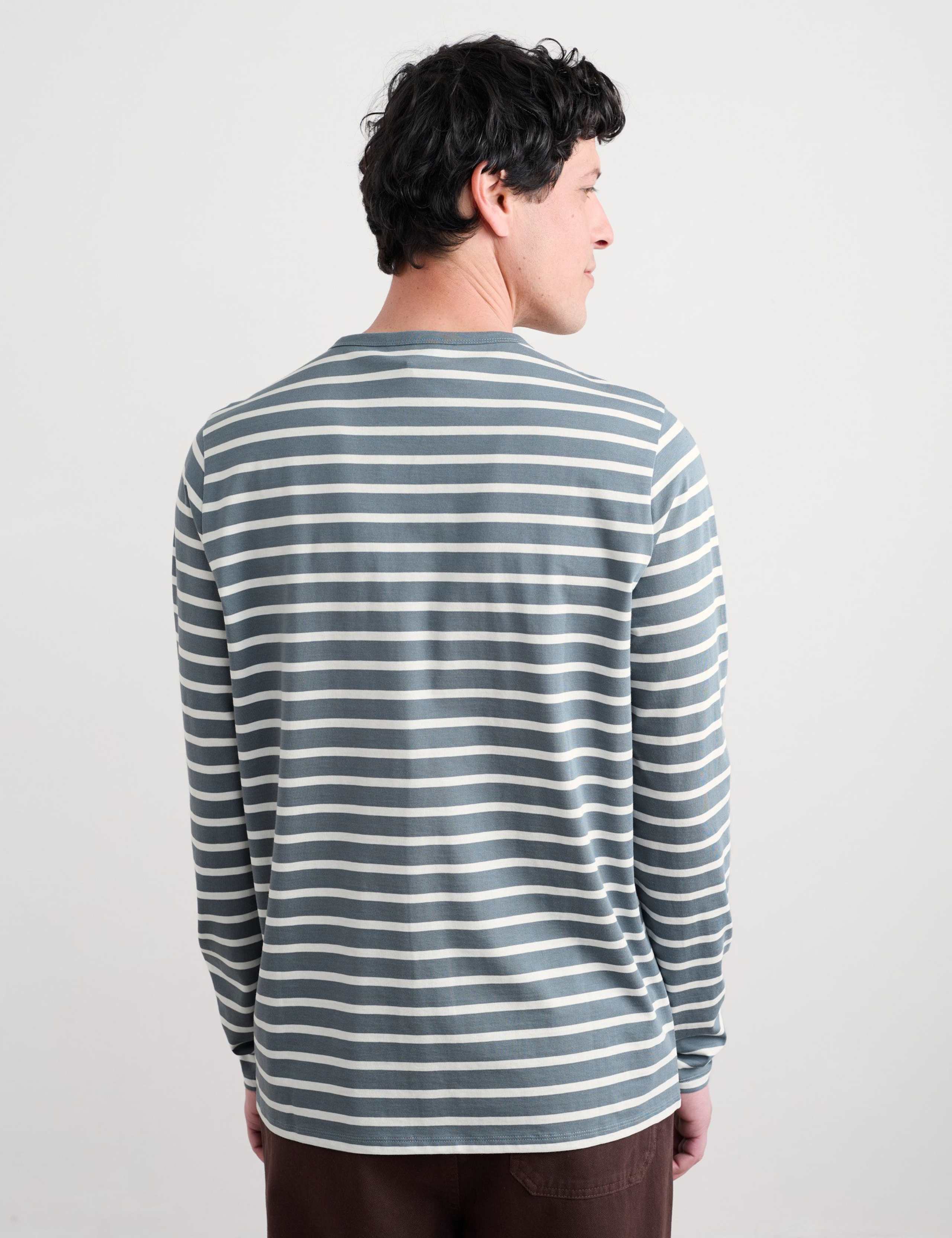 Pure Cotton Striped Top 4 of 5