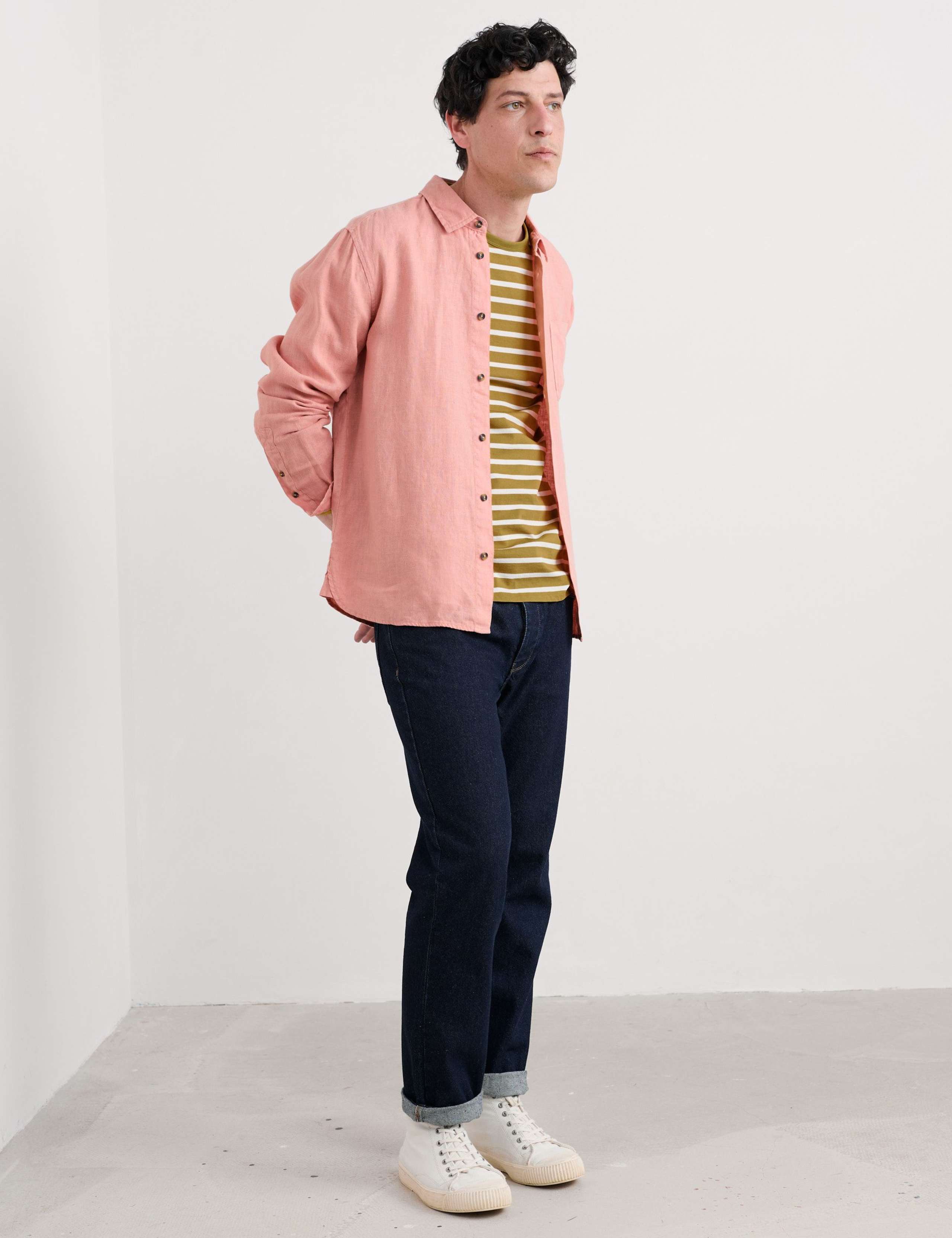 Pure Cotton Striped Long Sleeve Top 4 of 5