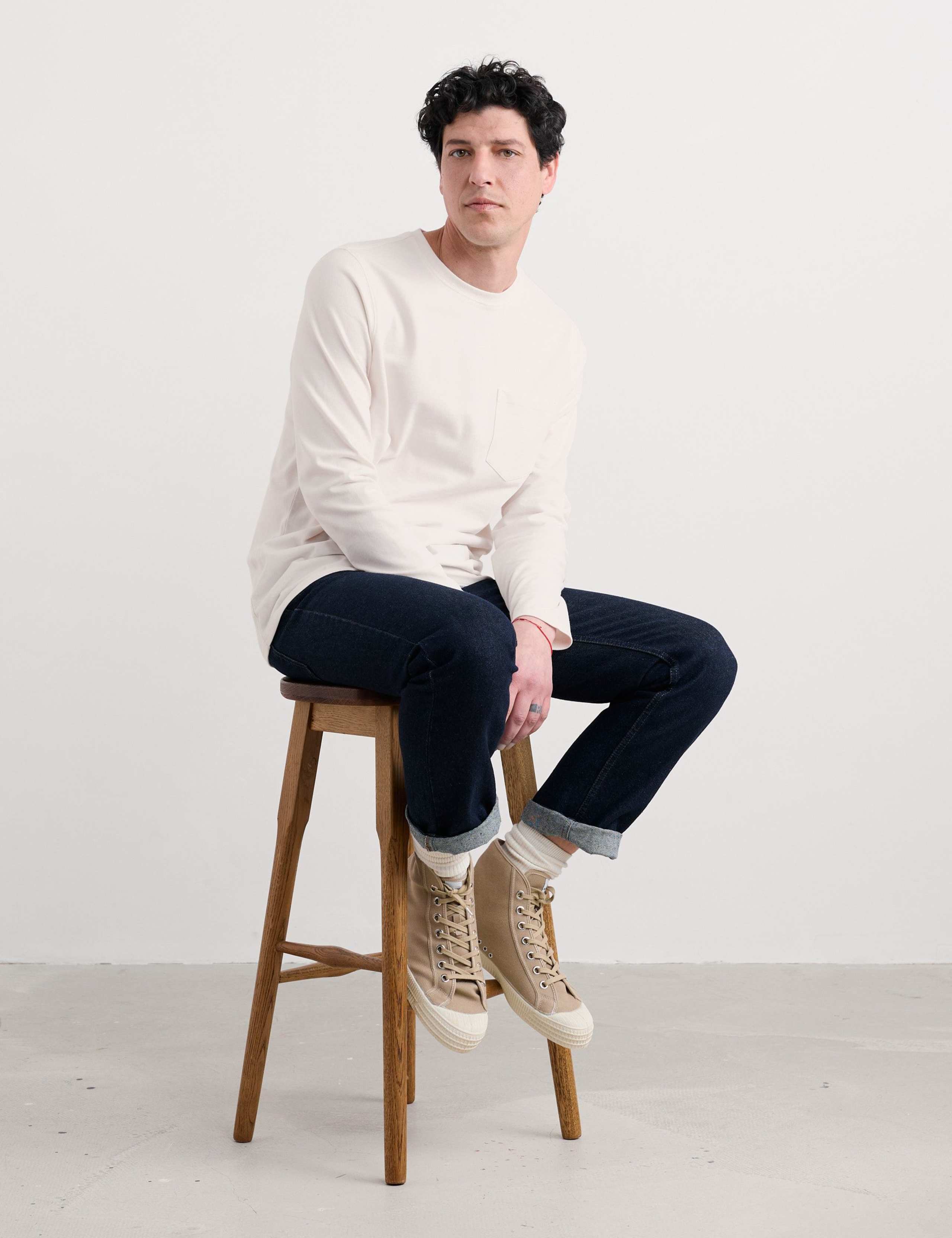 Pure Cotton Crew Neck Top 4 of 5