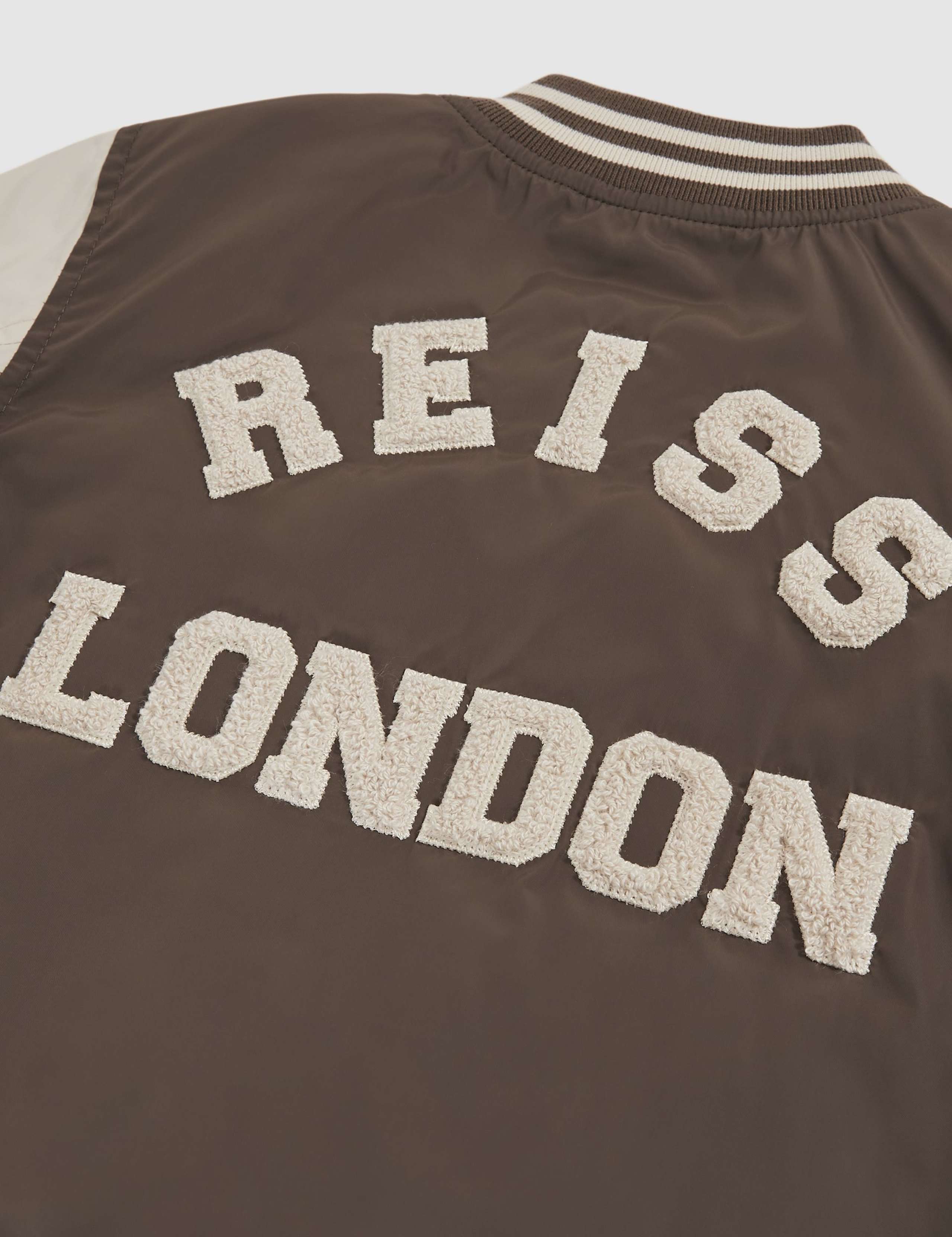 Colour Block Varsity Bomber Jacket (3-14 Yrs) 5 of 5