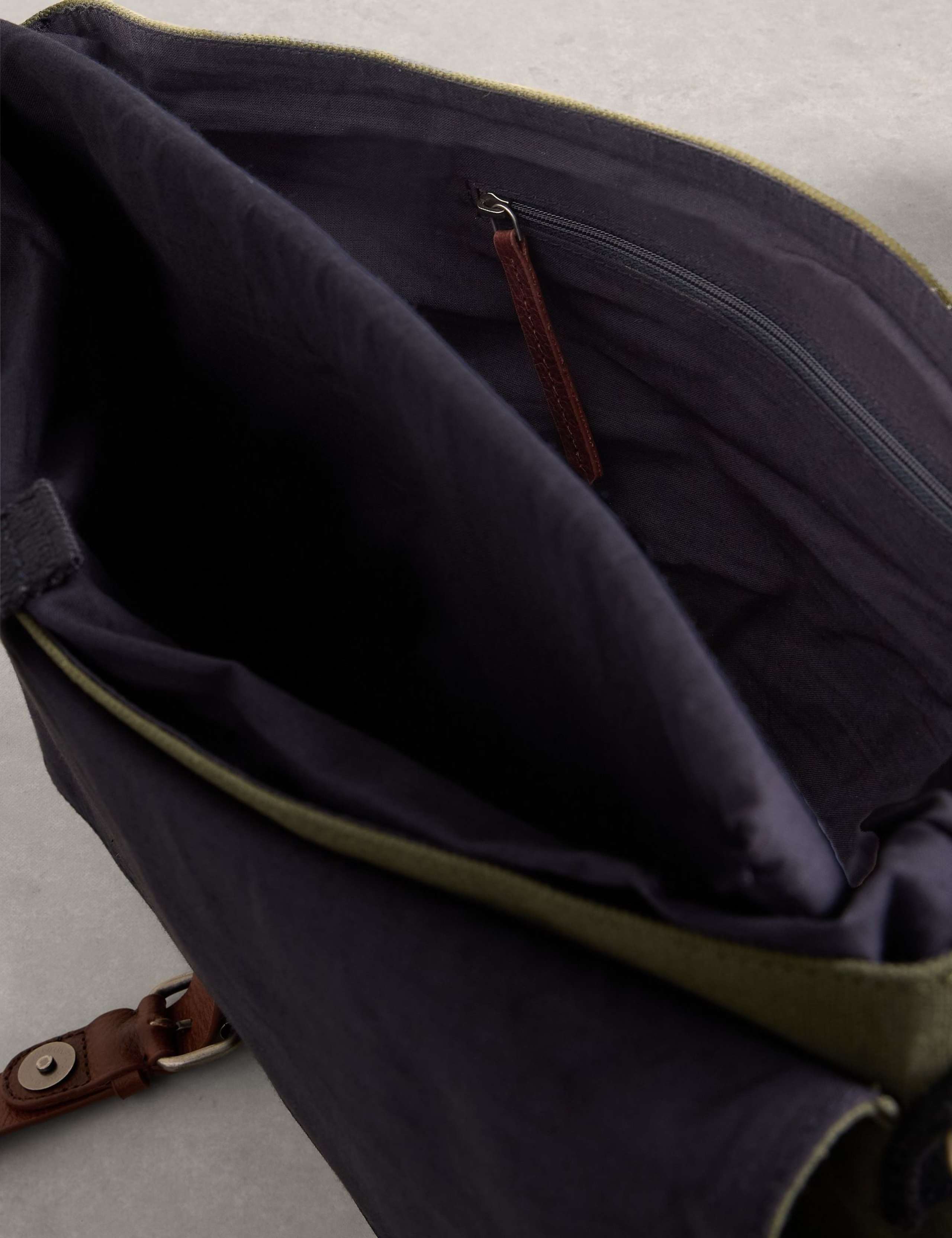 Canvas Messenger Bag 2 of 4